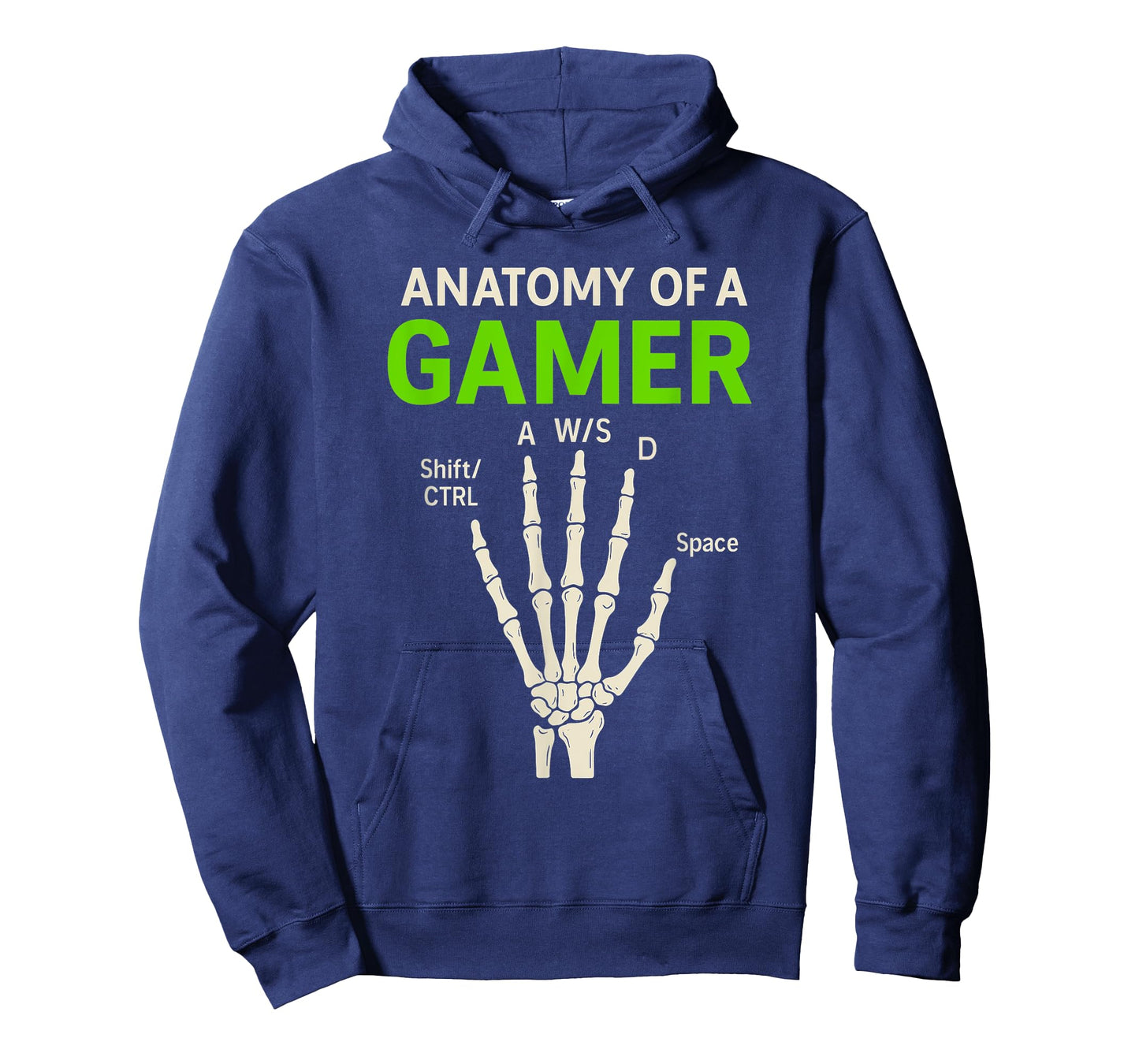 Anatomy Of A Gamer - PC Gaming Lover Console Game Lover T-Shirt