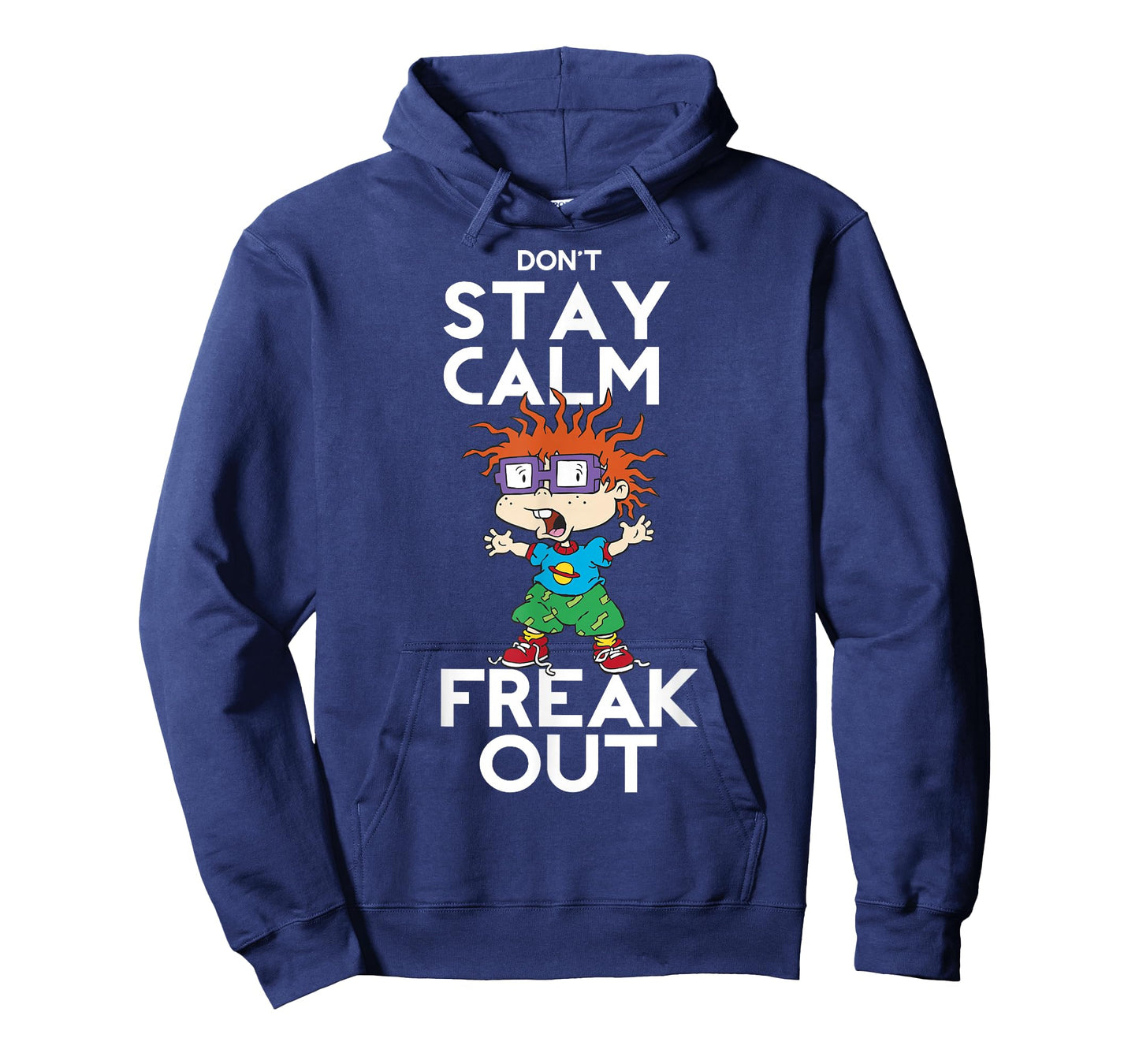 Rugrats Chuckie Don't Stay Calm Freak Out Graphic T-Shirt T-Shirt