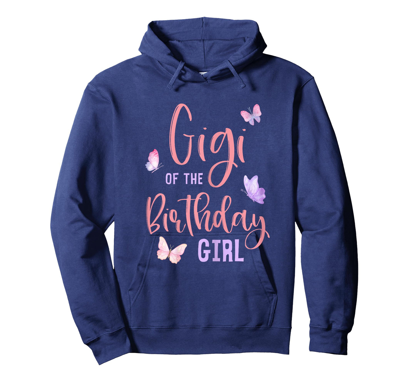 Gigi of The Birthday Girl Butterfly Party Matching Family T-Shirt