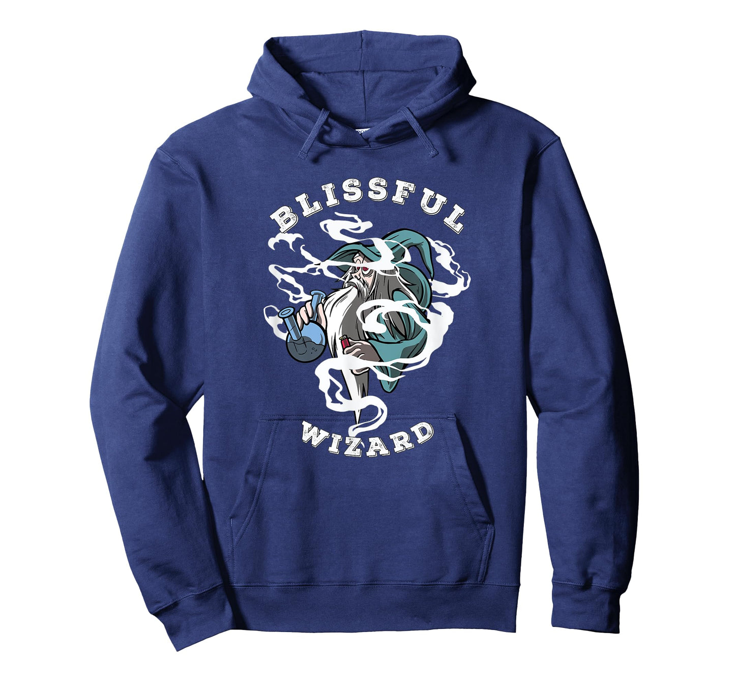 Blissful Wizard Cannabis Weed Marijuana Anime Character T-Shirt