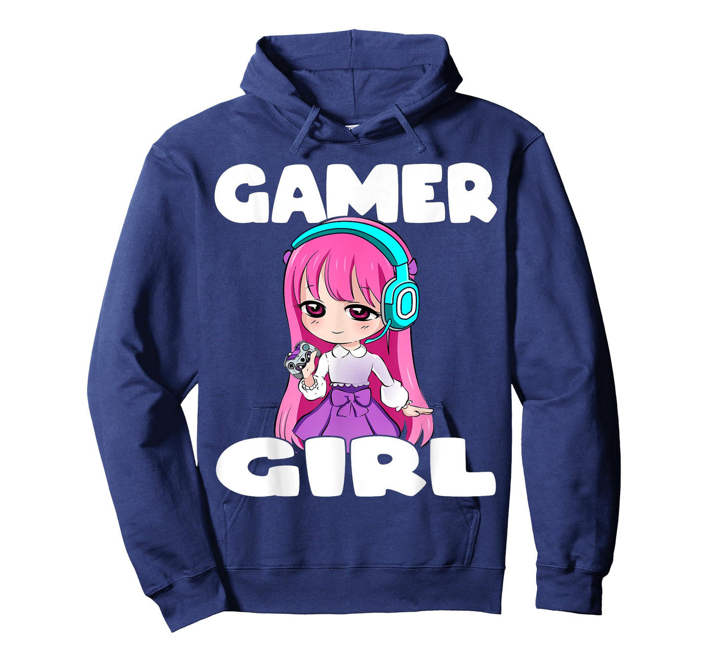 Gamer Girl Anime and Gaming Chibi Graphic Video Games T-Shirt