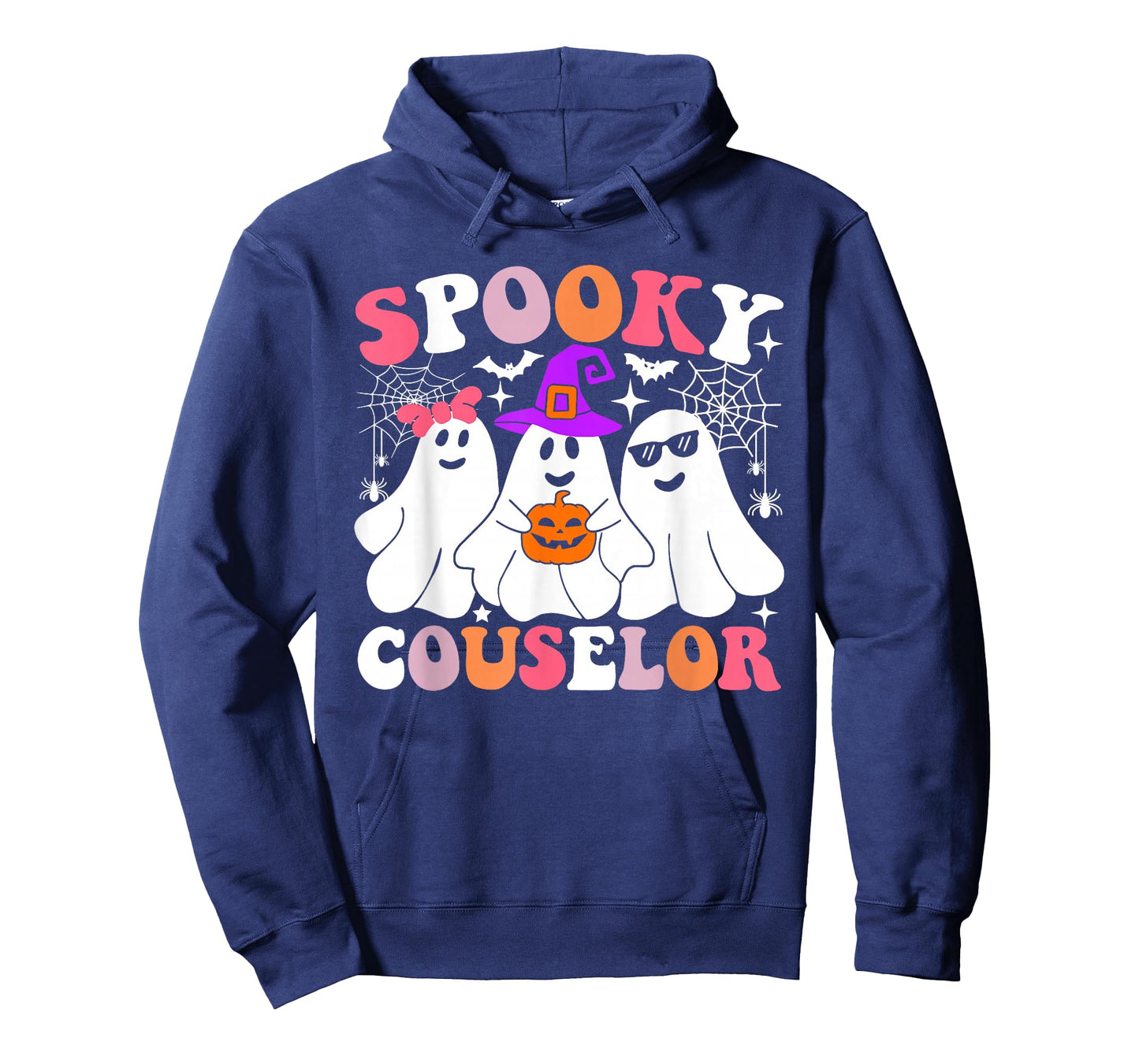 Spooky Counselor Funny Ghost Halloween Costume T-Shirt