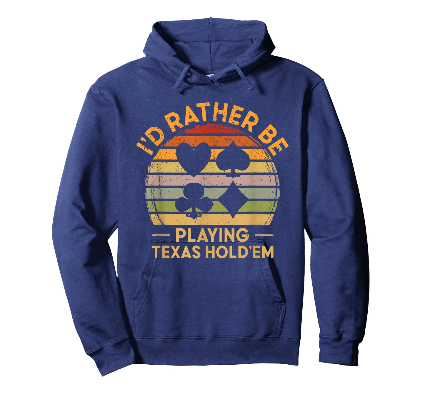 I'D Rather be Playing Texas Hold'em Gambling Poker T-Shirt