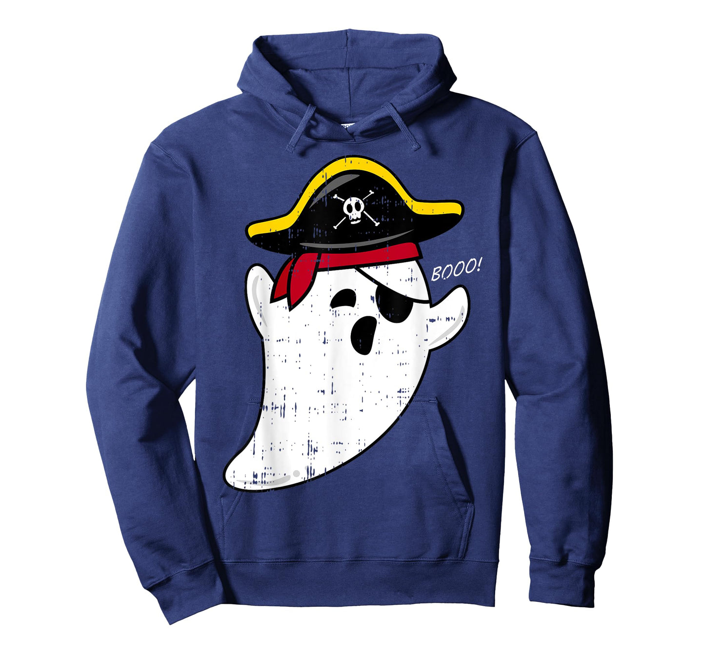 Scary Cute Ghost Pirate Boo Costume Easy Halloween Gifts T-Shirt