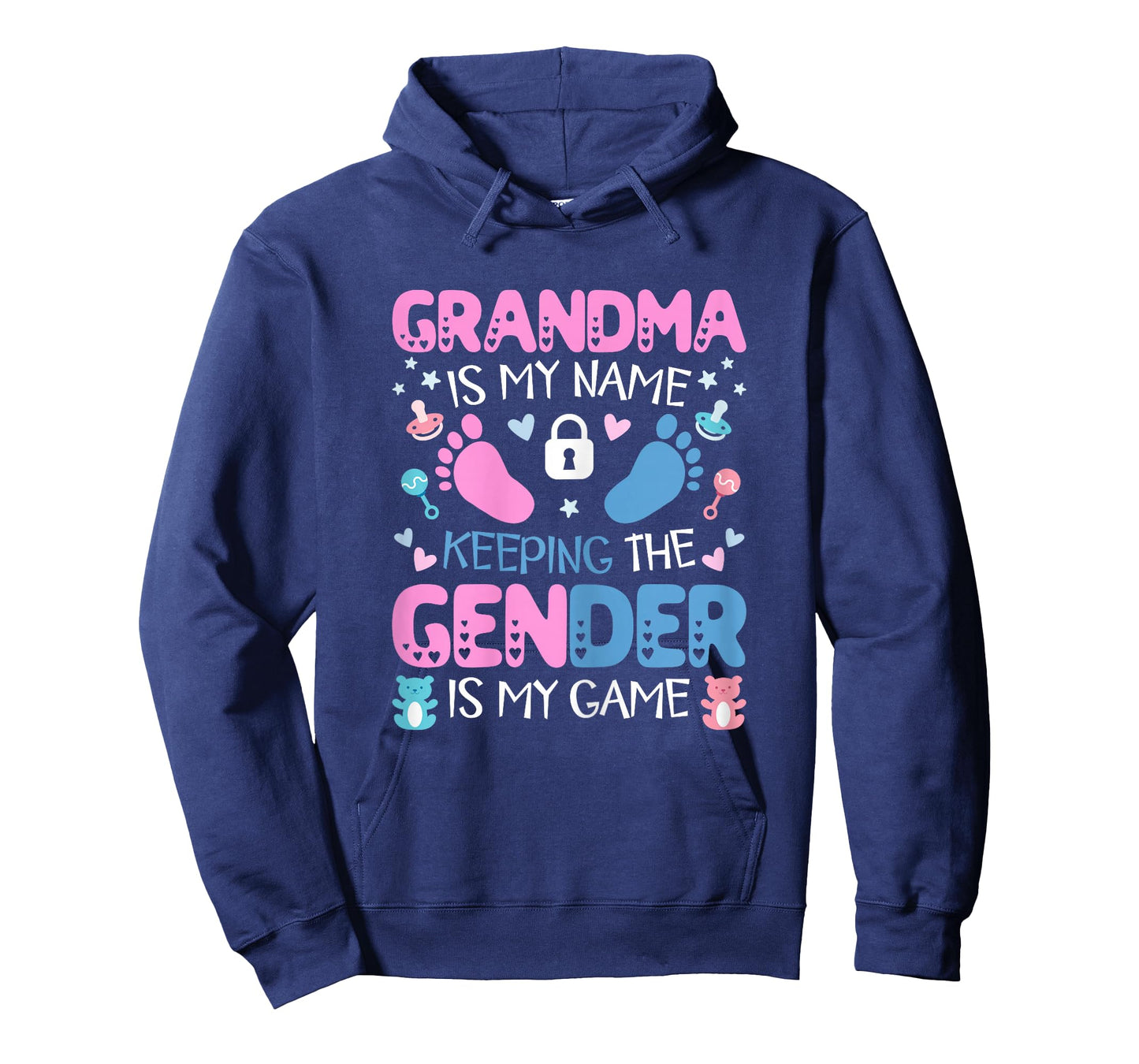 Grandma Gender Keeper Of The Gender Reveal Outfit Grandma T-Shirt