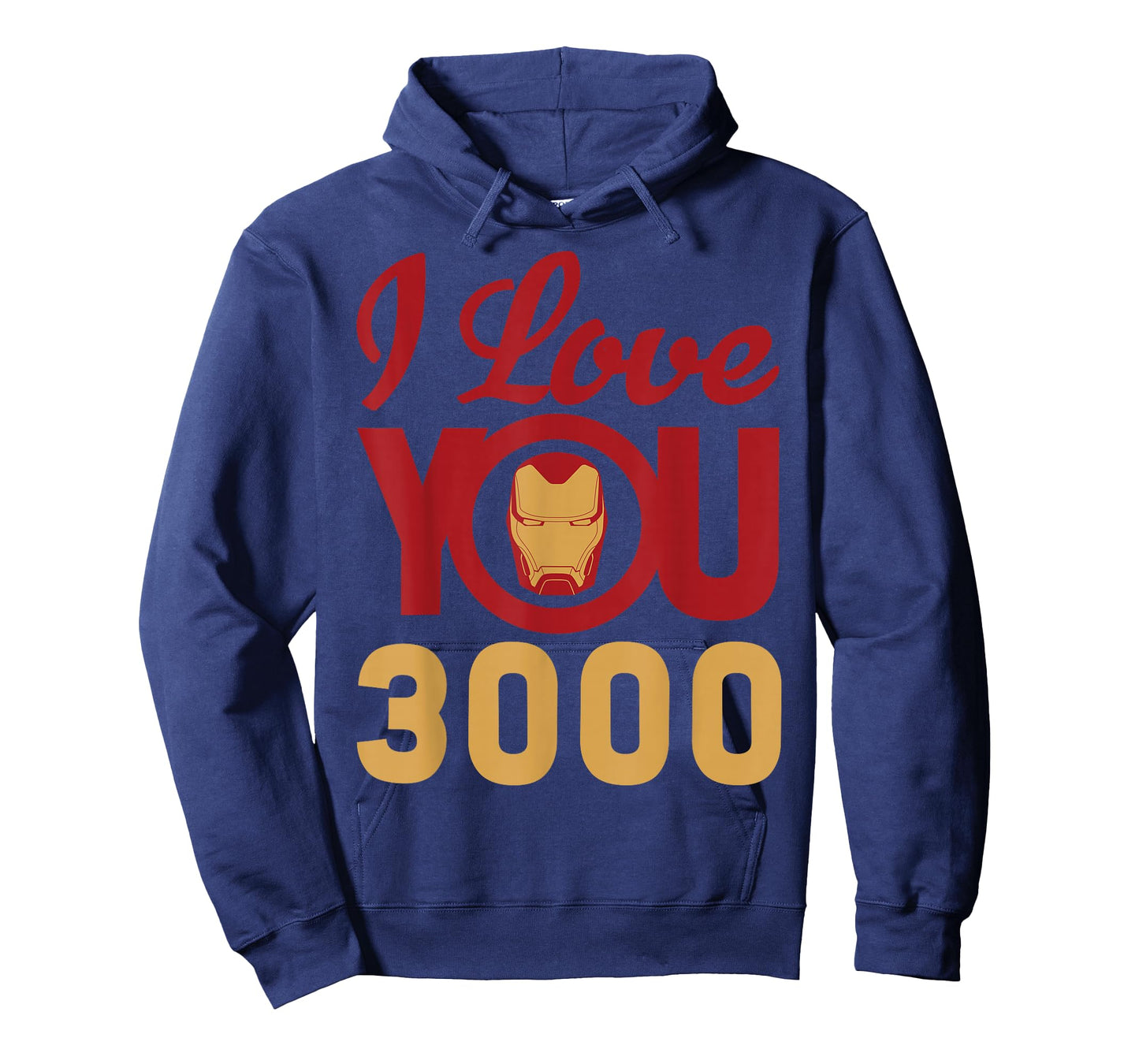 Marvel Avengers Endgame Iron Man I Love You 3000 Helmet Logo T-Shirt