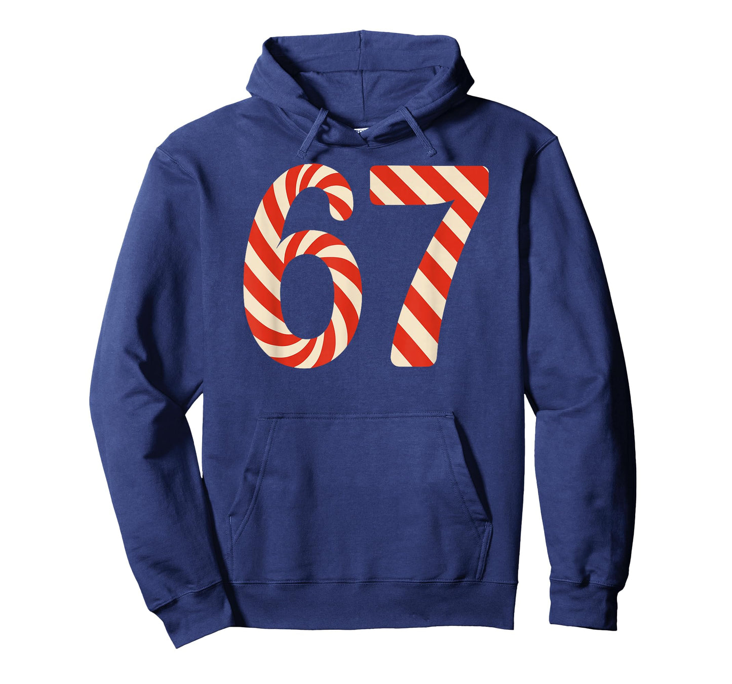 67 Christmas Candy 6 7 Meme Holiday Gen Alpha Slang T-Shirt