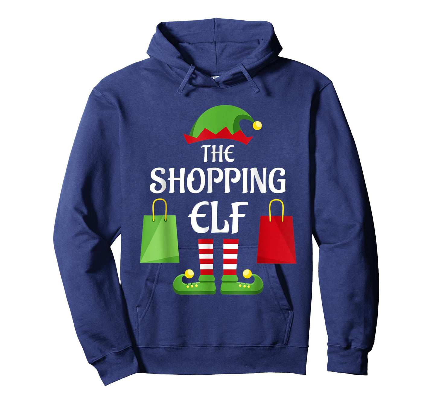 Shopping Elf Family Matching Group Christmas Shopper T-Shirt