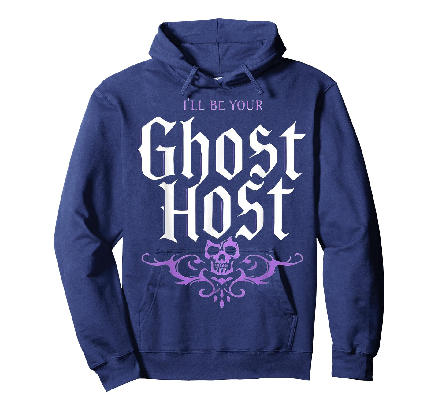 I’ll Be Your Ghost Host Haunted Mansion Skull Halloween Vibe T-Shirt