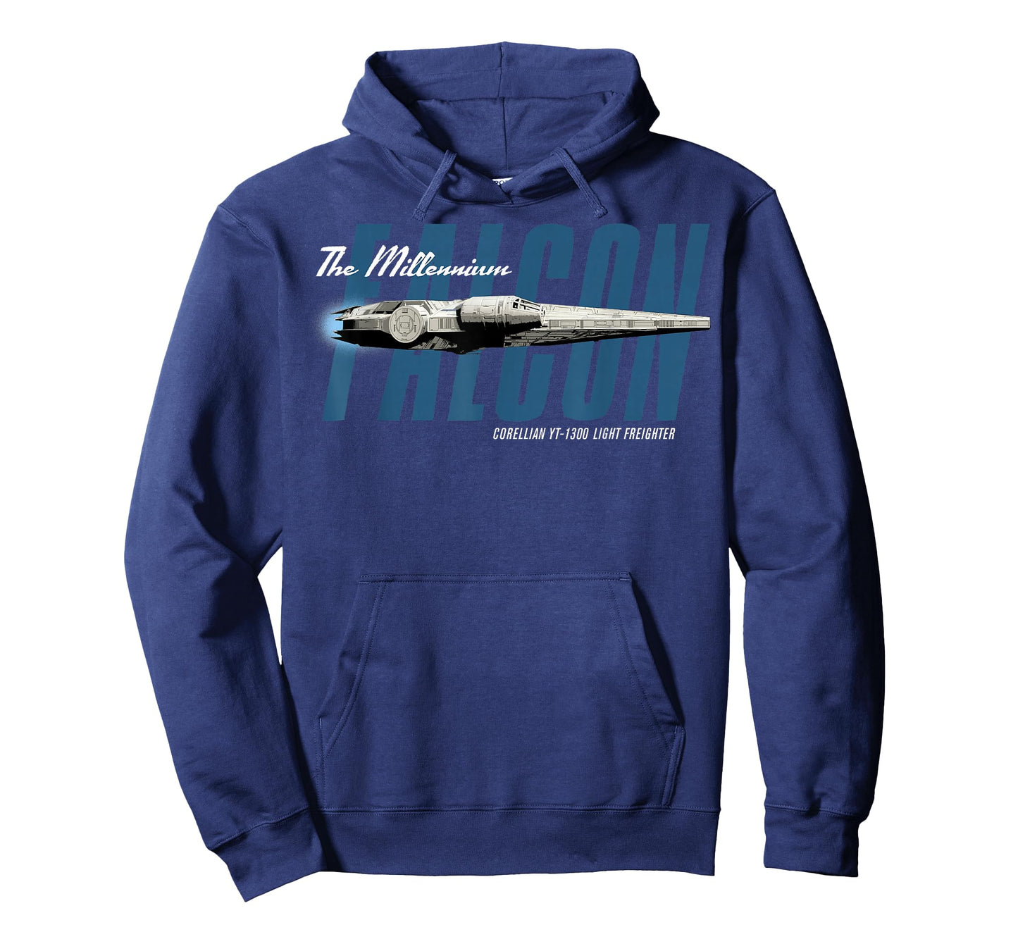 Star Wars Han Solo Movie Falcon Flyby Text Graphic T-Shirt T-Shirt