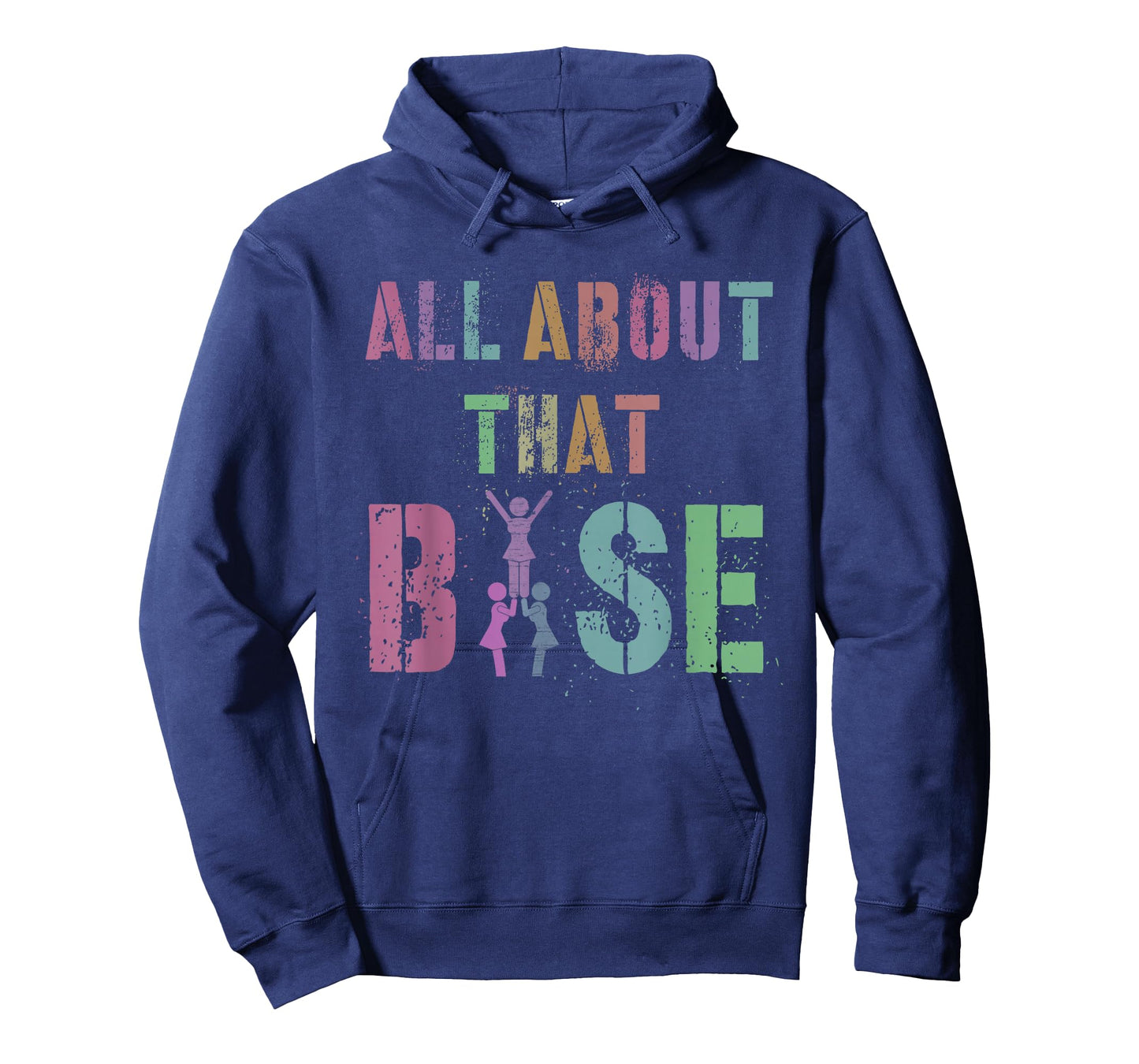 ALL ABOUT THAT BASE Cheerleading Team Cheer Squad T-Shirt