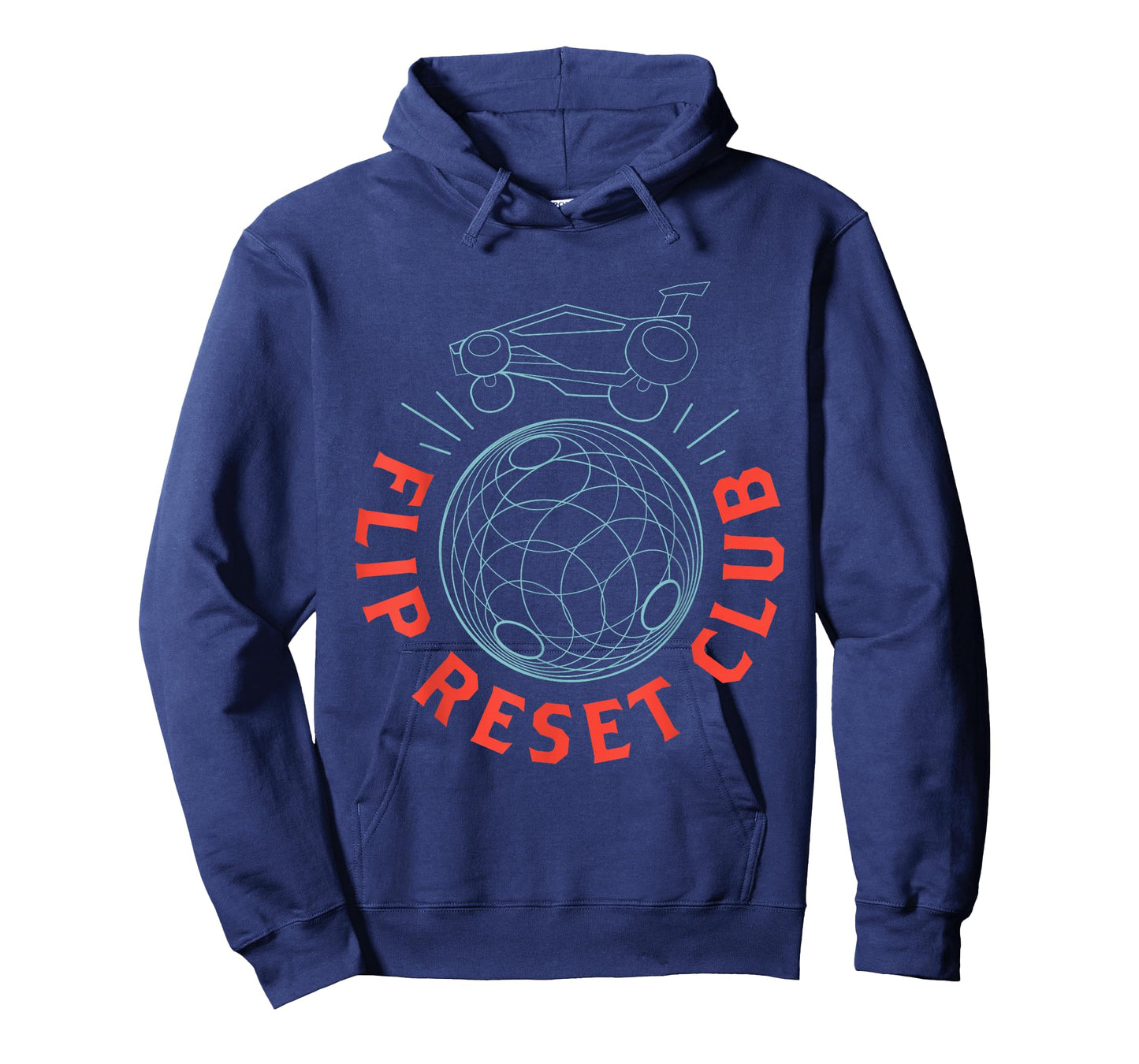 Simple Rocket Soccer League, Flip Reset Club, Clean Design T-Shirt