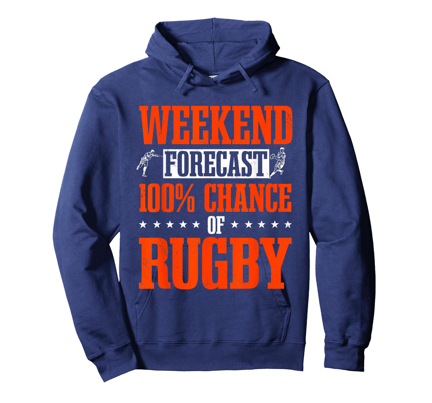 Rugby Player Football Game Athlete Sports Weekend Forecast T-Shirt