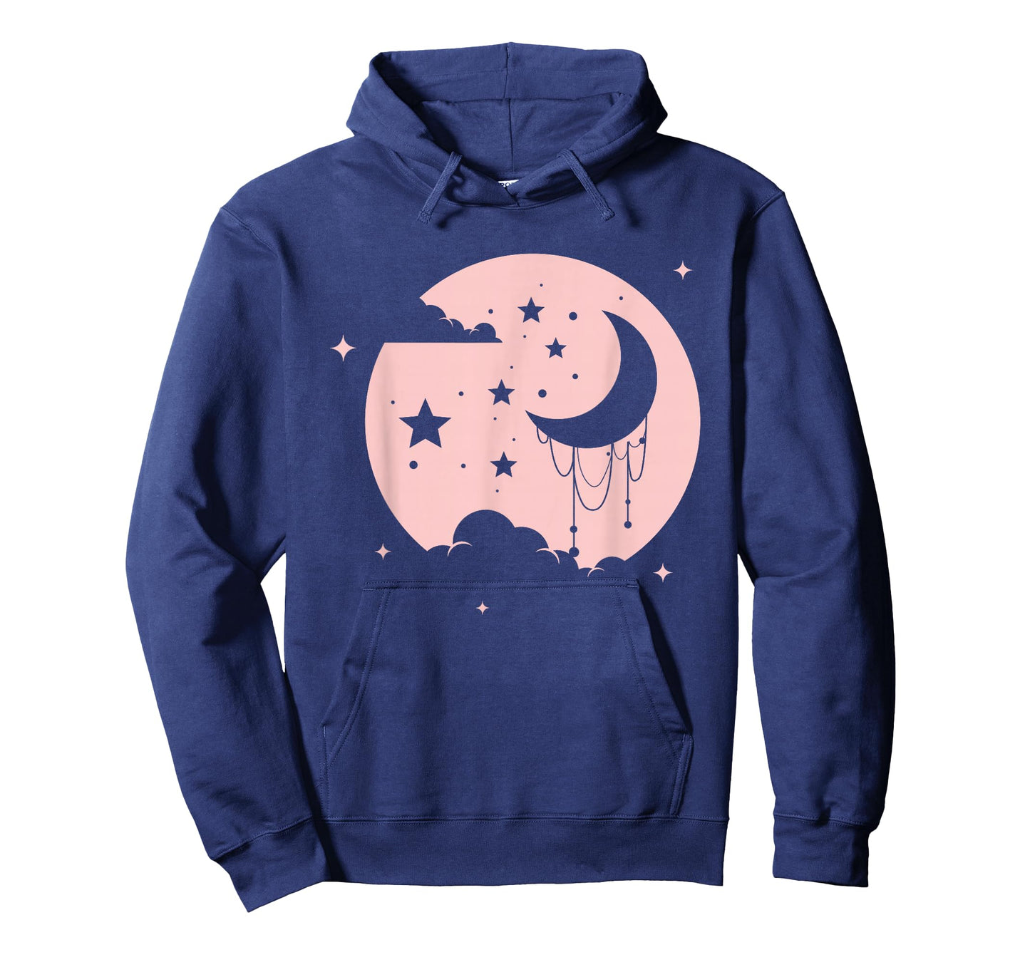 Kawaii Cute Pastel Goth Moon T-Shirt Small
