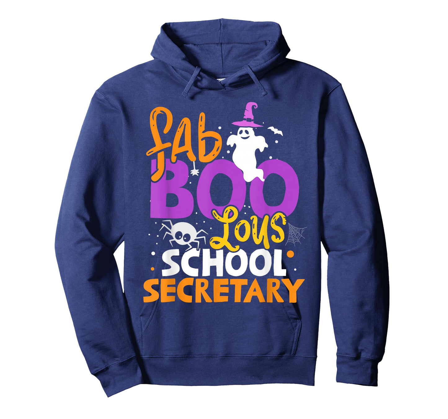 Faboolous School Secretary Ghost Halloween Costume T-Shirt