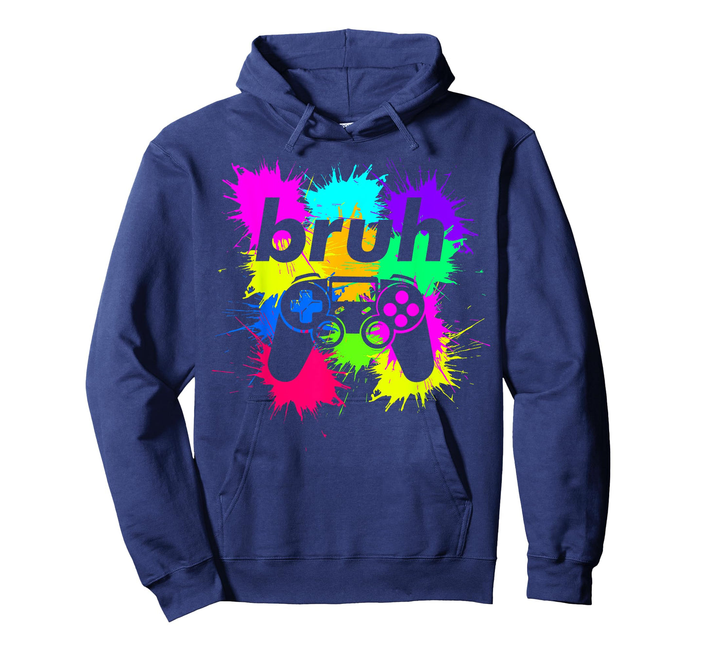 Bruh Meme Video Game Controller Cool Gamer Boy Teen Boys Men T-Shirt