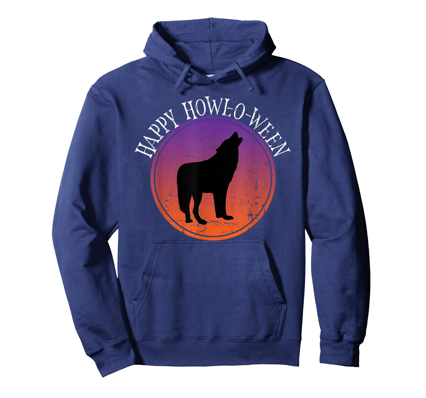 Funny Wolf Howl Halloween Pun - Happy Howl-o-ween T-Shirt
