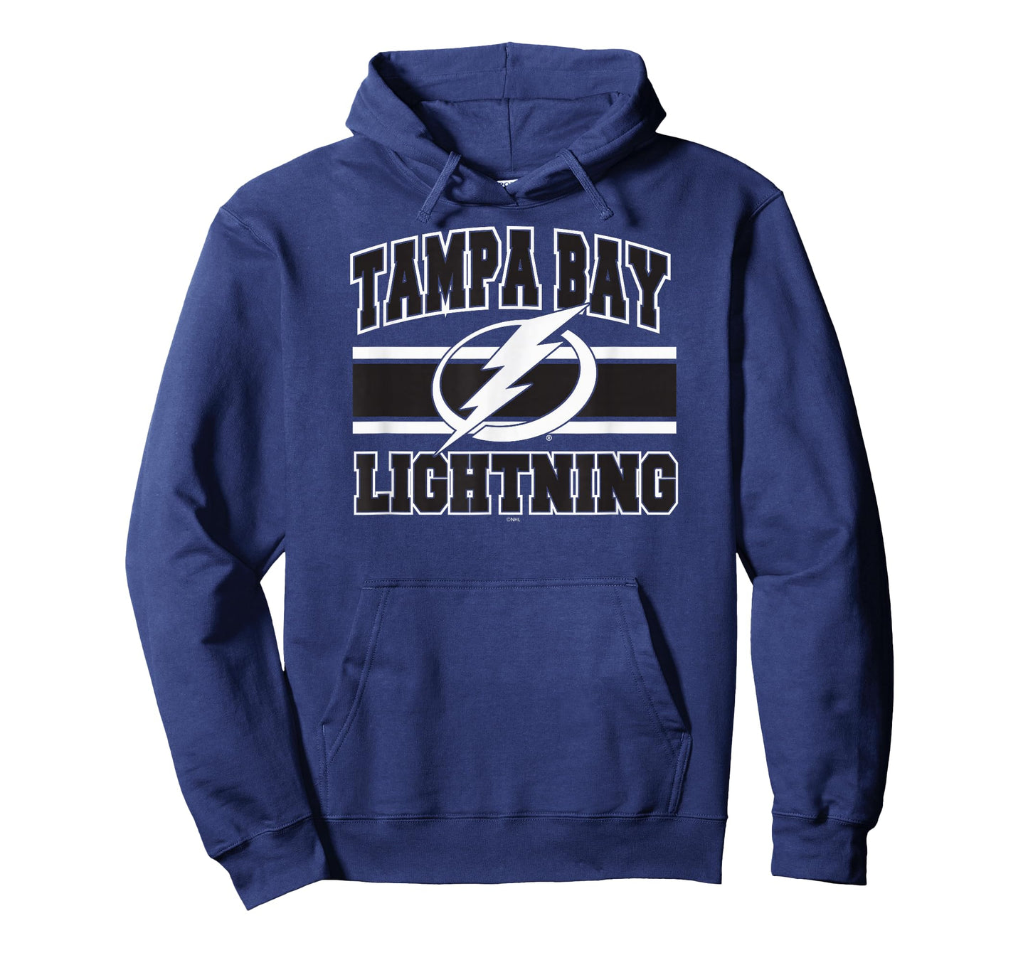 Tampa Bay Lightning Stripe Royal Blue Officially Licensed T-Shirt