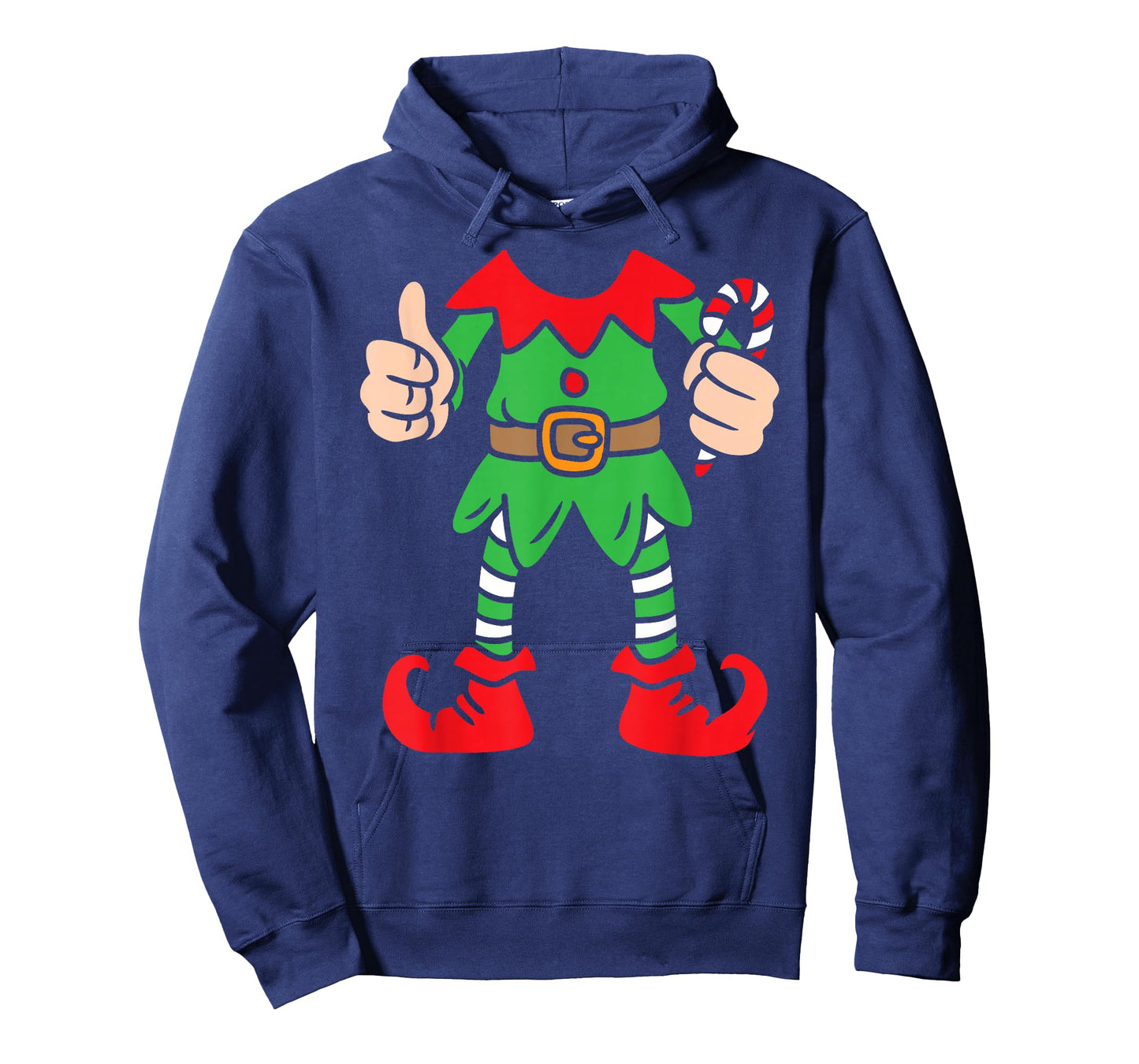 Funny Christmas Elf Outfit Costume Xmas Family Adults Kids T-Shirt