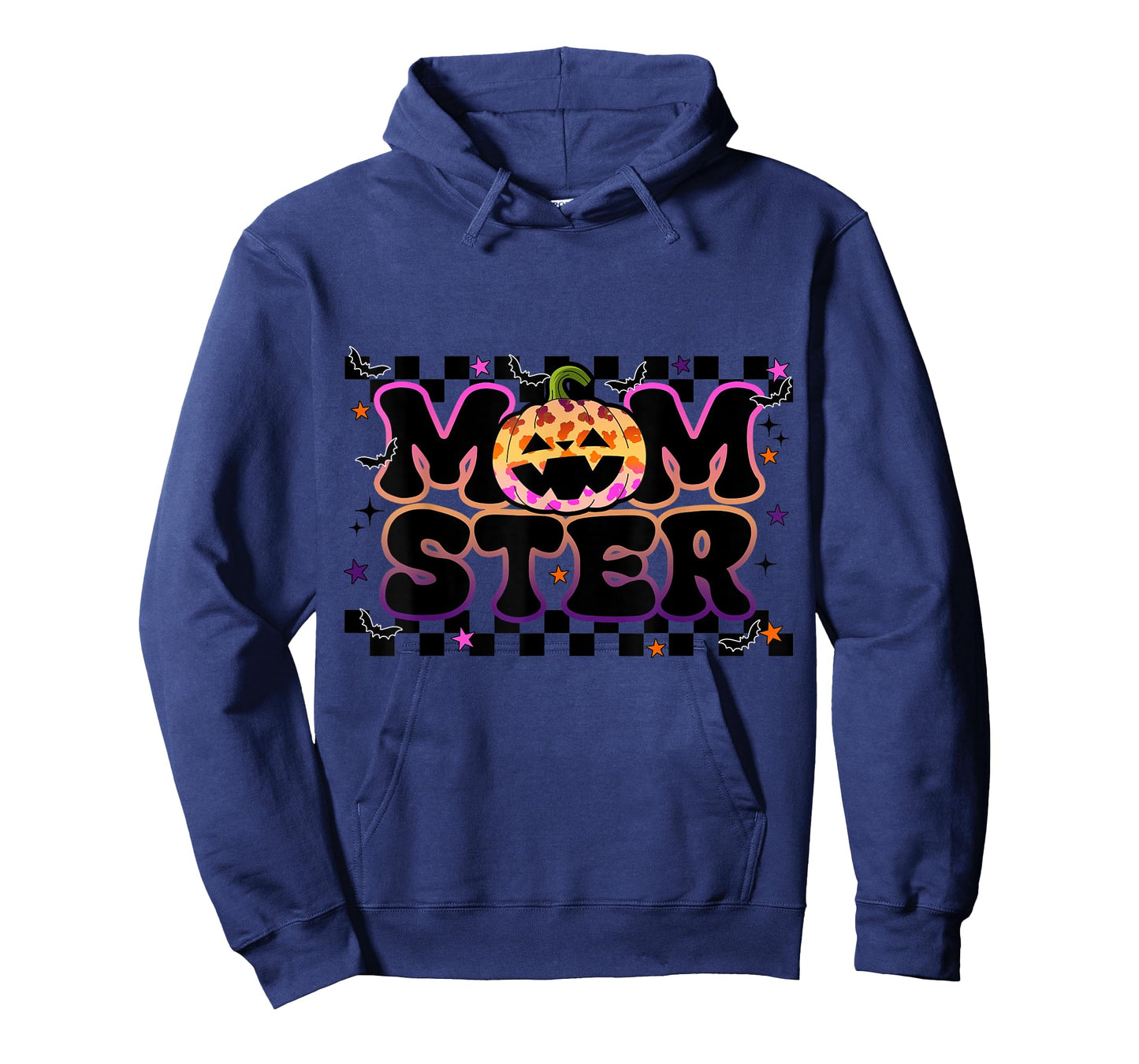 Funny Momster Shirt Womens Halloween Pumpkin Mom Ster T-Shirt