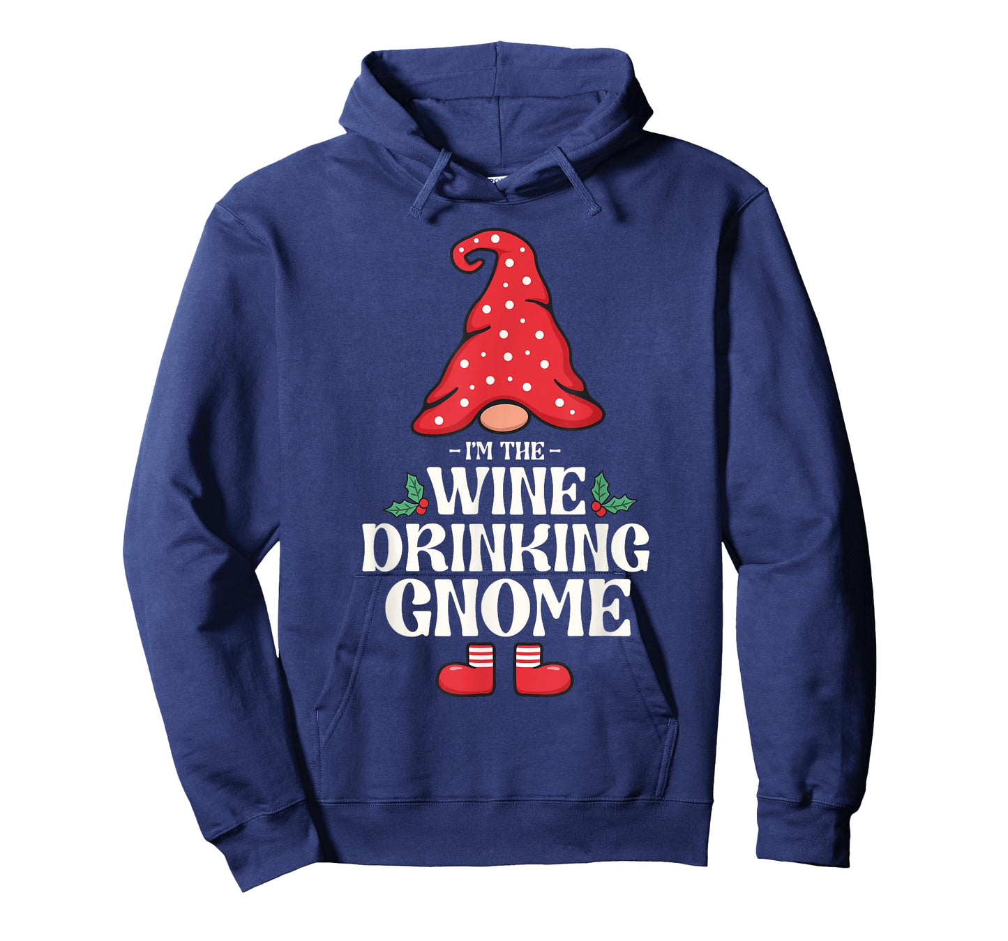 The Wine Drinking Gnome Family Matching Group Christmas T-Shirt