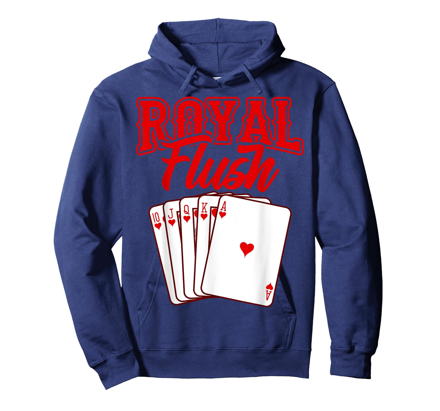 Royal Flush Shirt Playing Card Poker Gift T-Shirt