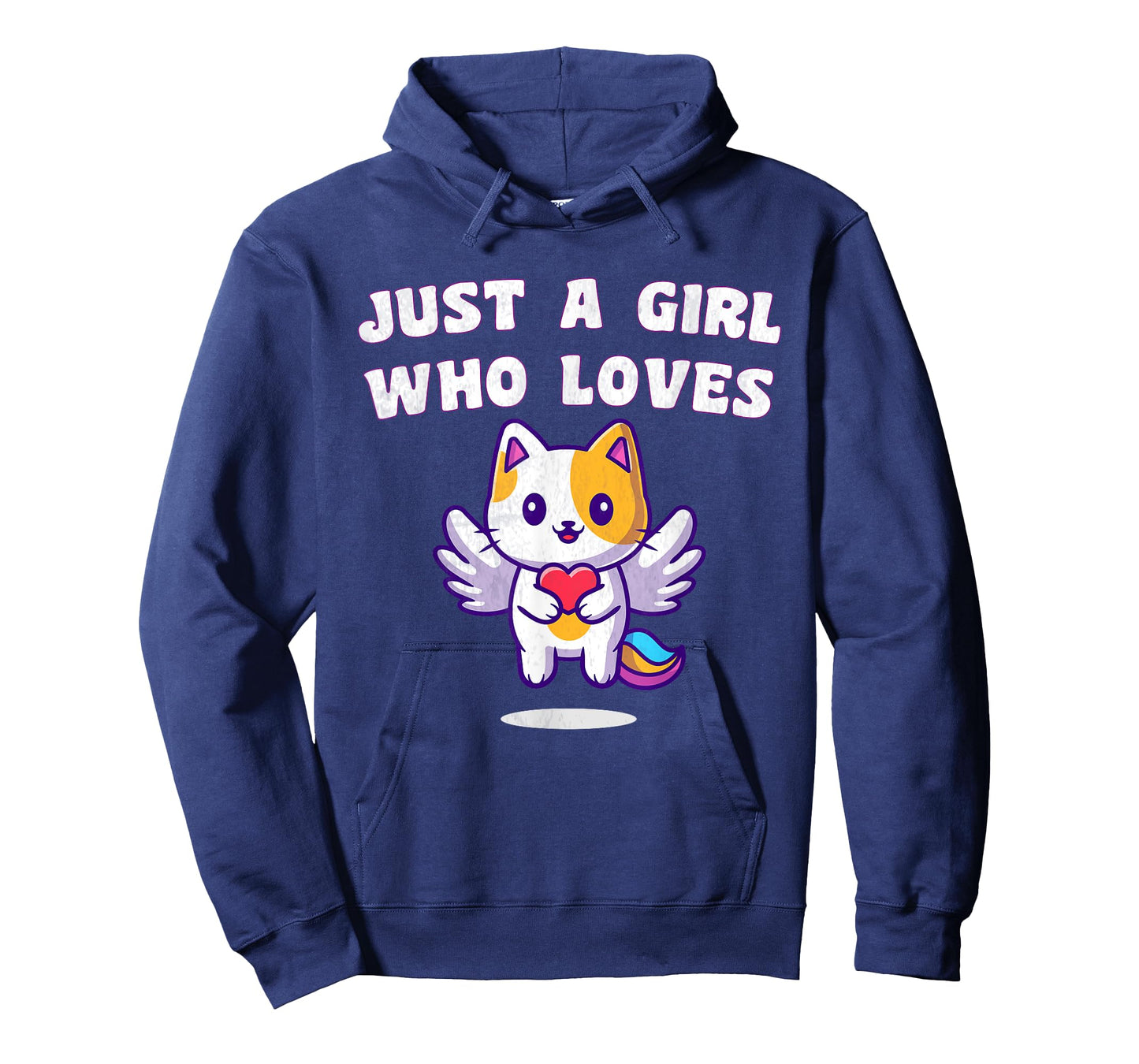 Funny Cute Cat "Just a Girl who Loves Meemeow" Pet DayTee T-Shirt