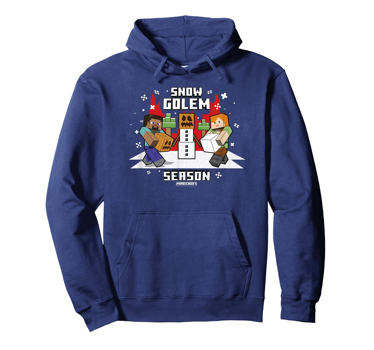 Minecraft Christmas Snow Golem Season T-Shirt