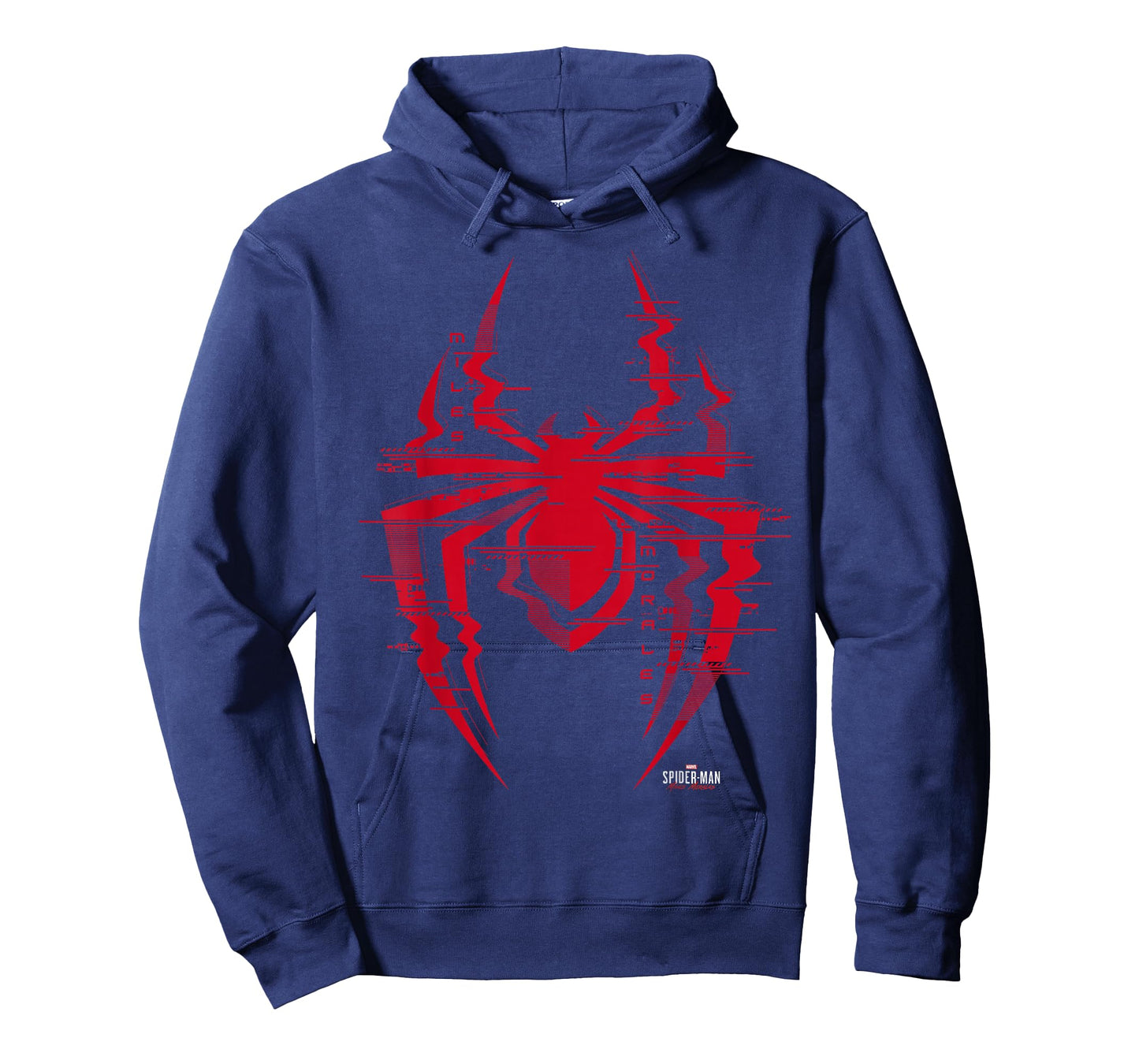 Marvel Spider-Man: Miles Morales Glitch Spider Logo T-Shirt