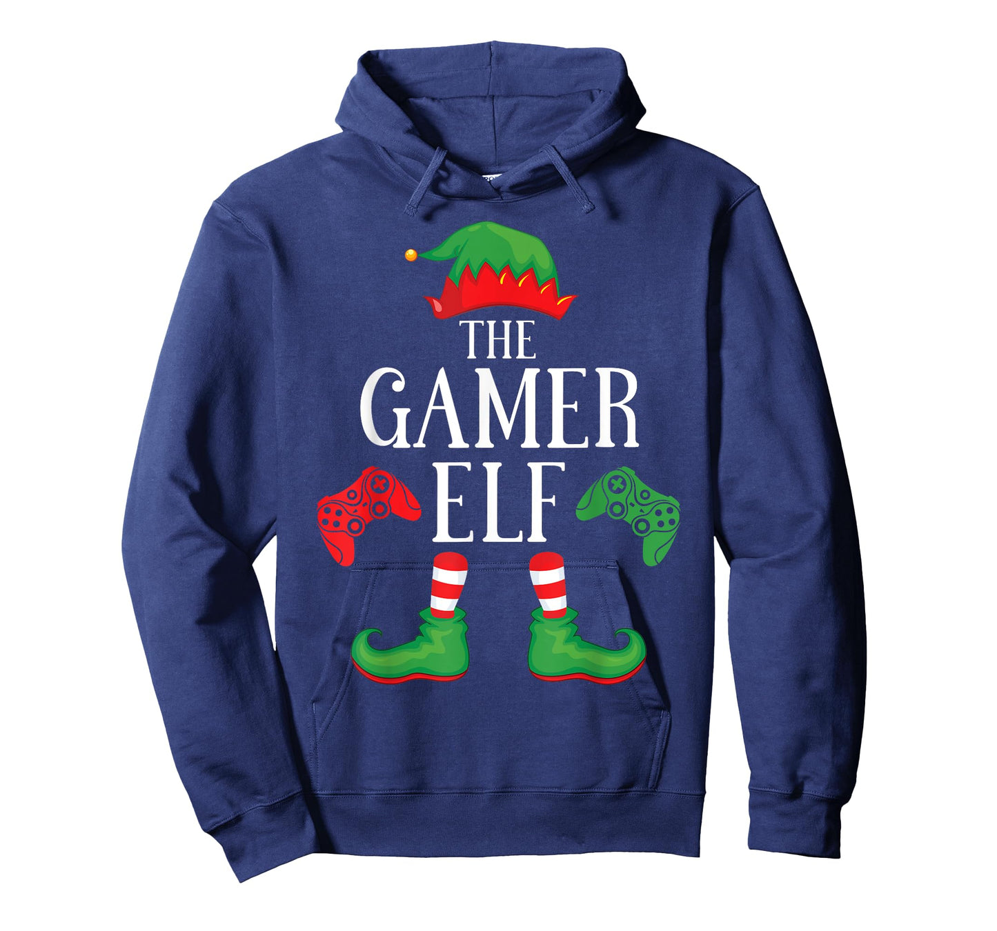 Gamer Elf Matching Group Xmas Gaming Funny Family Christmas T-Shirt