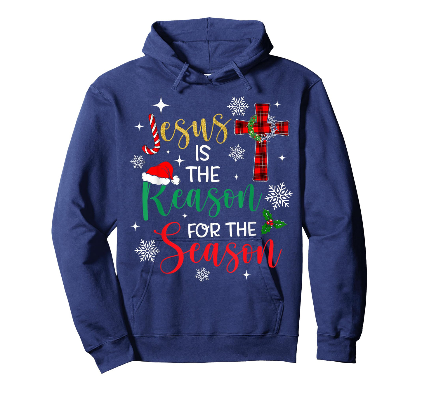 Jesus is The Reason for The Season Christian Faith Christmas T-Shirt