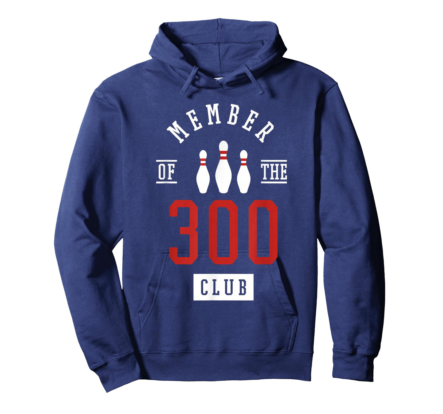 Member Of The 300 Club Bowling Ball Strike Pins T-Shirt