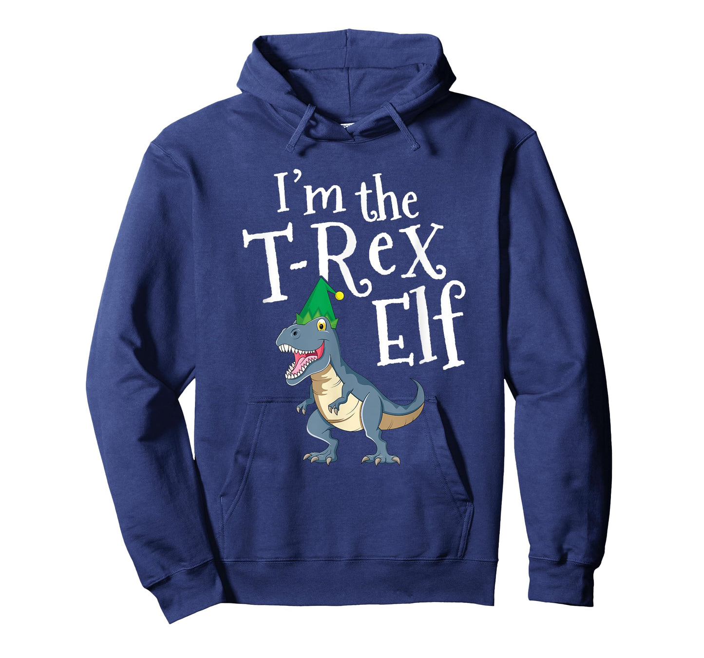 I'm T-Rex Elf TRex Dinosaur Kids Matching Family Christmas T-Shirt