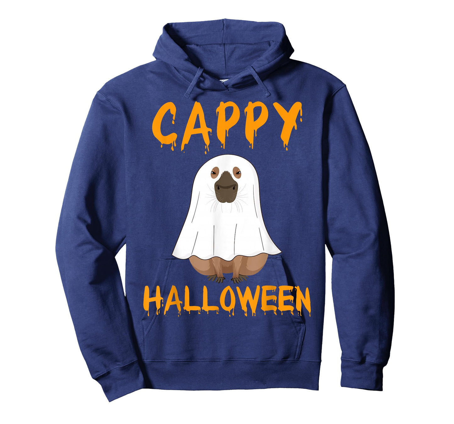 Cappy Halloween Funny Capybara Ghost T-Shirt