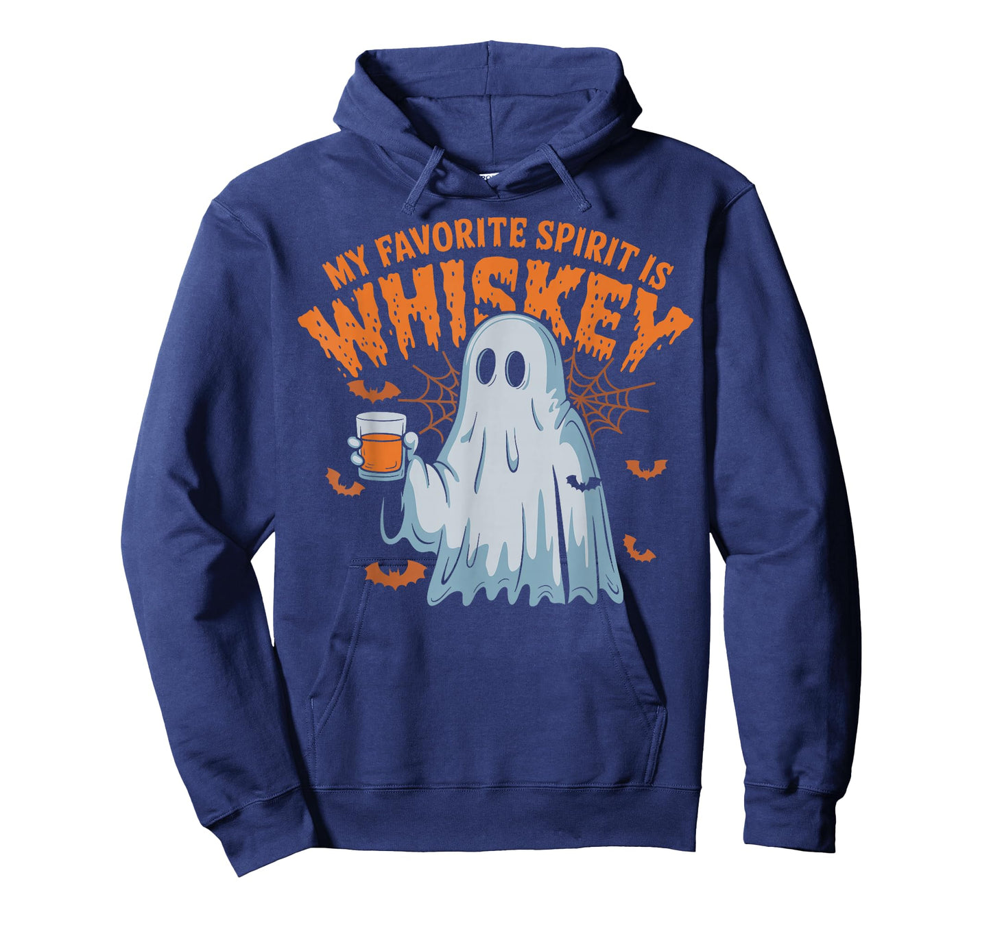 My Favorite Spirit Is Whiskey Funny Ghost Halloween Costume T-Shirt
