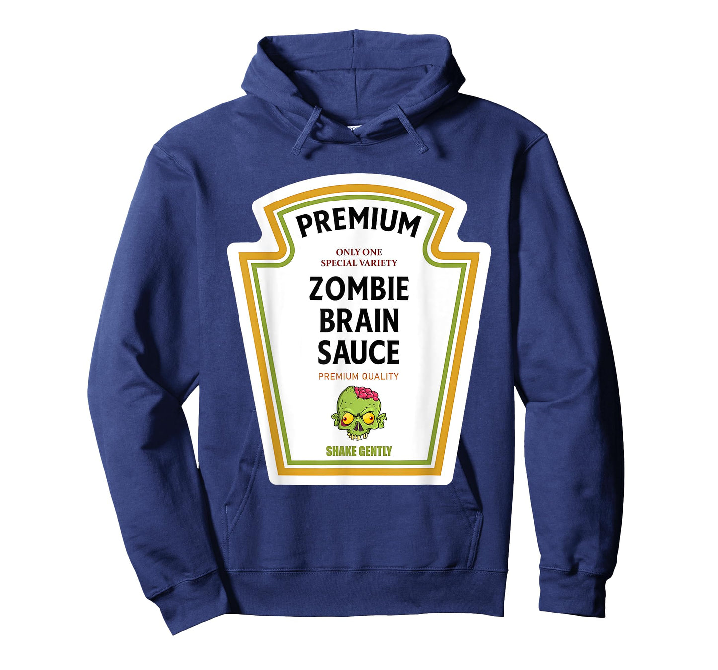 Zombie Brain Sauce Condiment Costume Party Matching T-Shirt