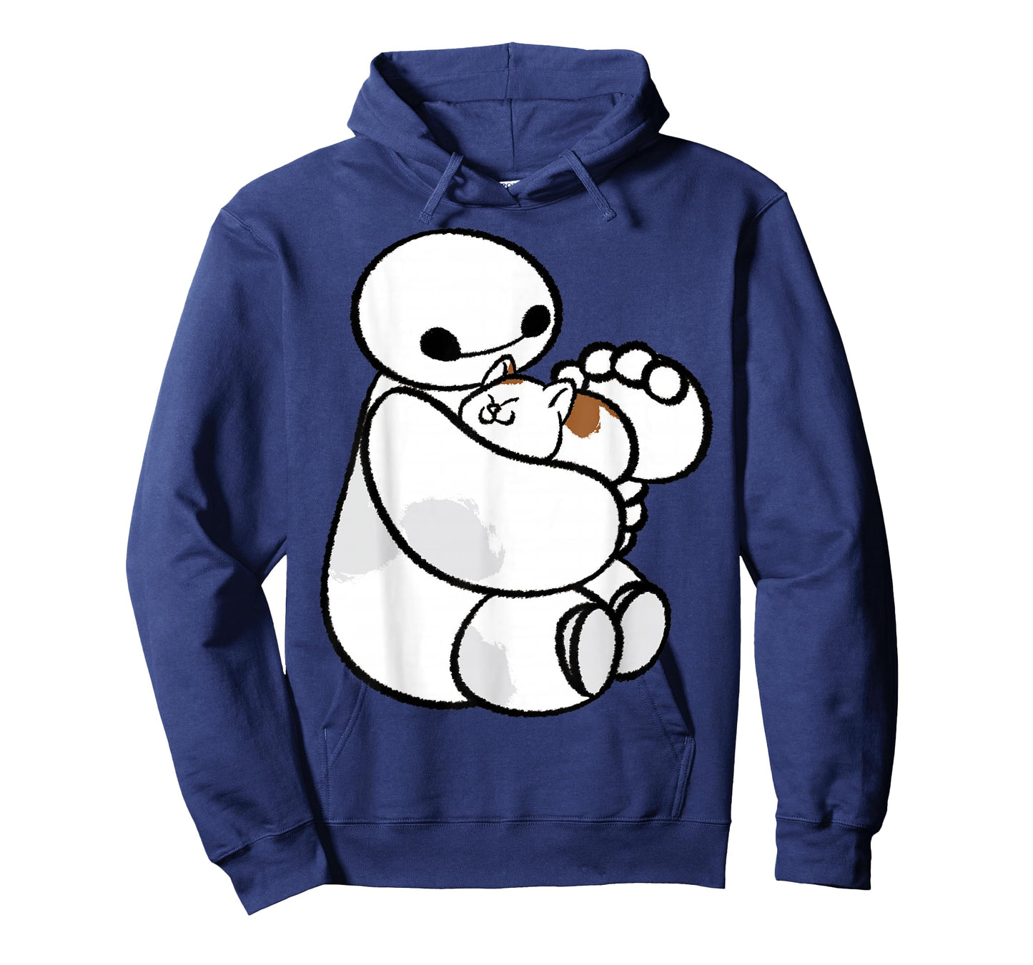 Disney Big Hero 6 Baymax Cat Cute Portrait T-Shirt