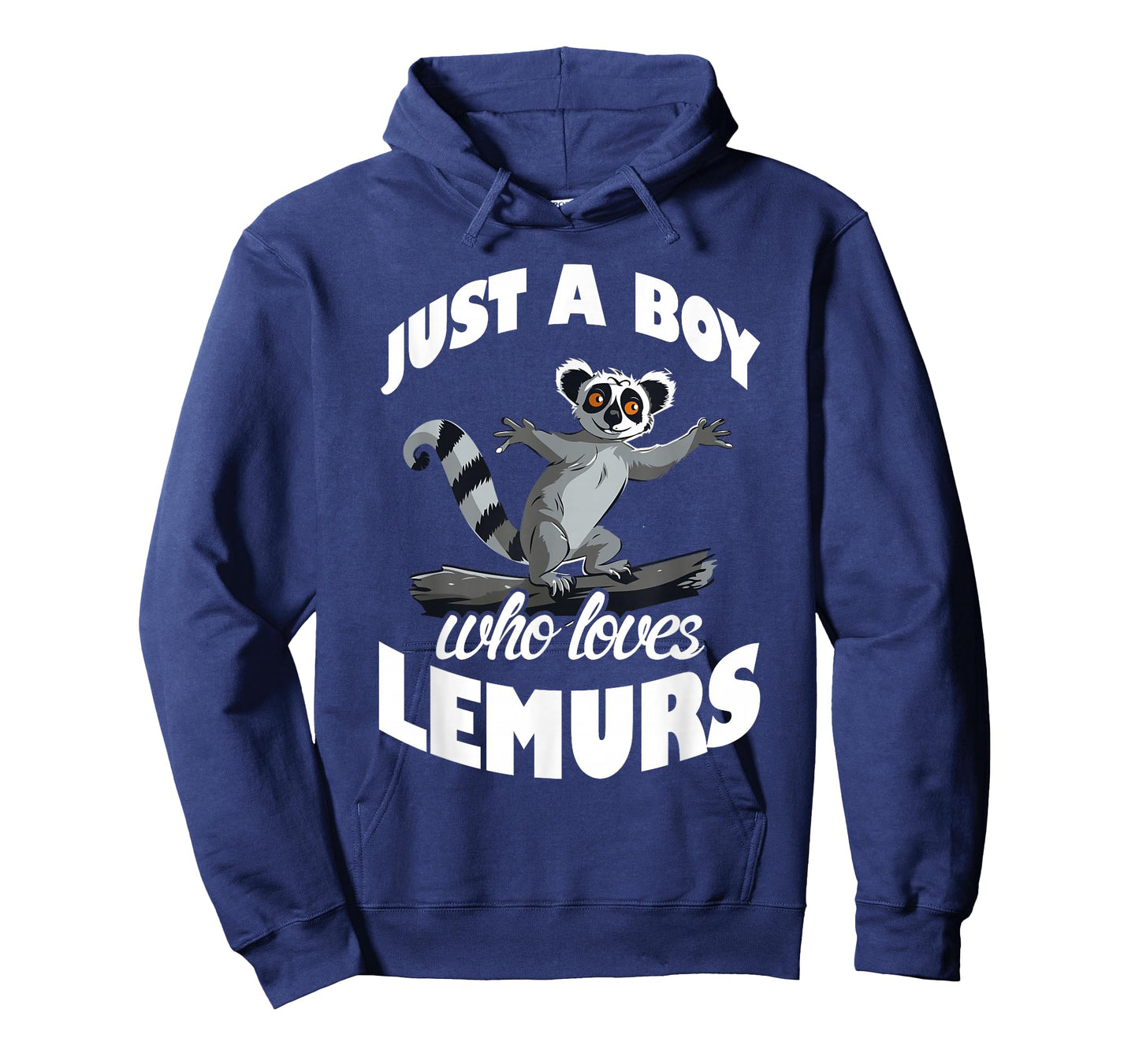 Just A Boy Who Loves Lemurs Ring-Tailed Lemur Lover T-Shirt