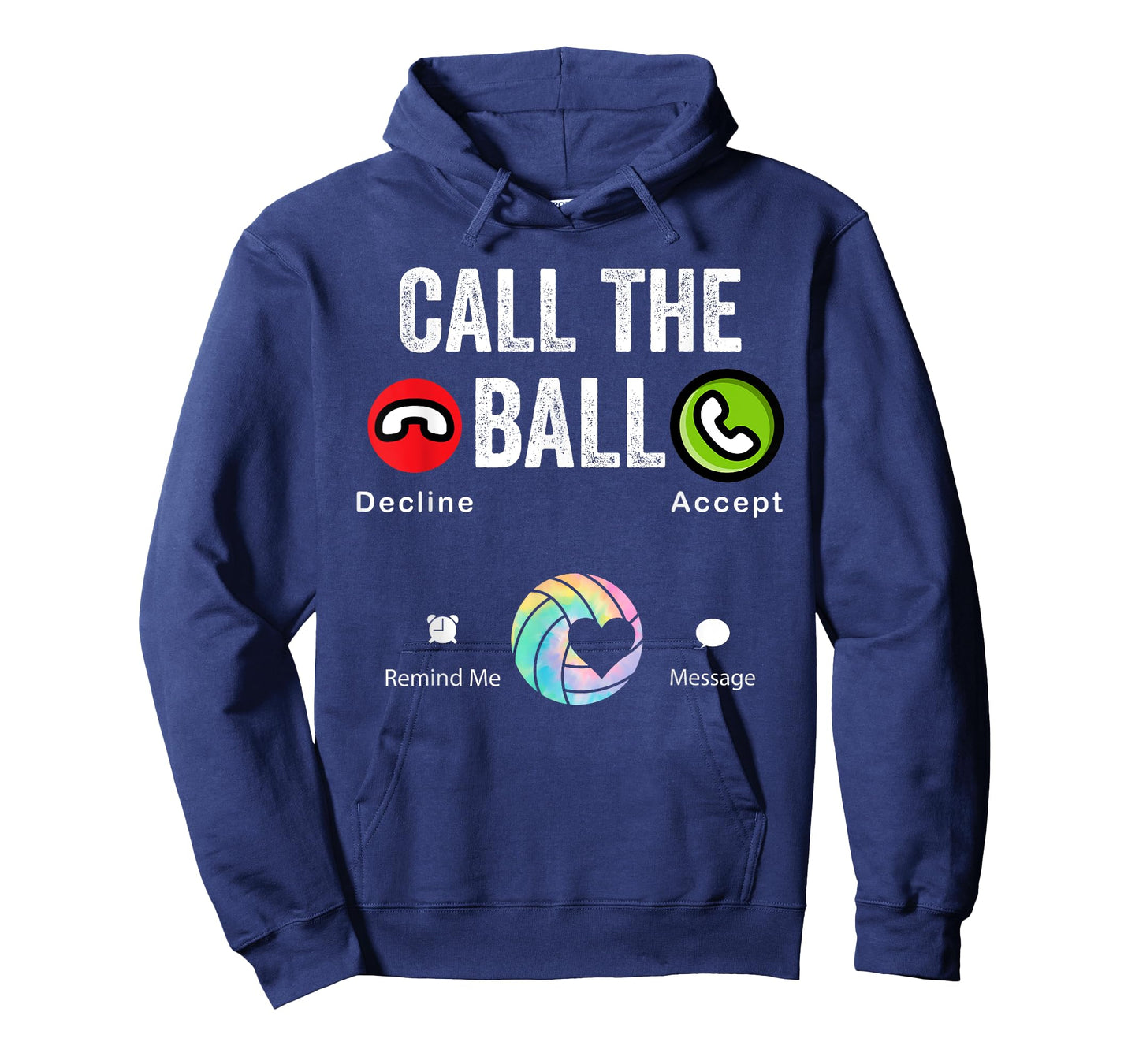 funny volleyball call the ball volleyball T-Shirt - Unisex-Adults, Kids - Black - Small - Short Sleeve - T-Shirt