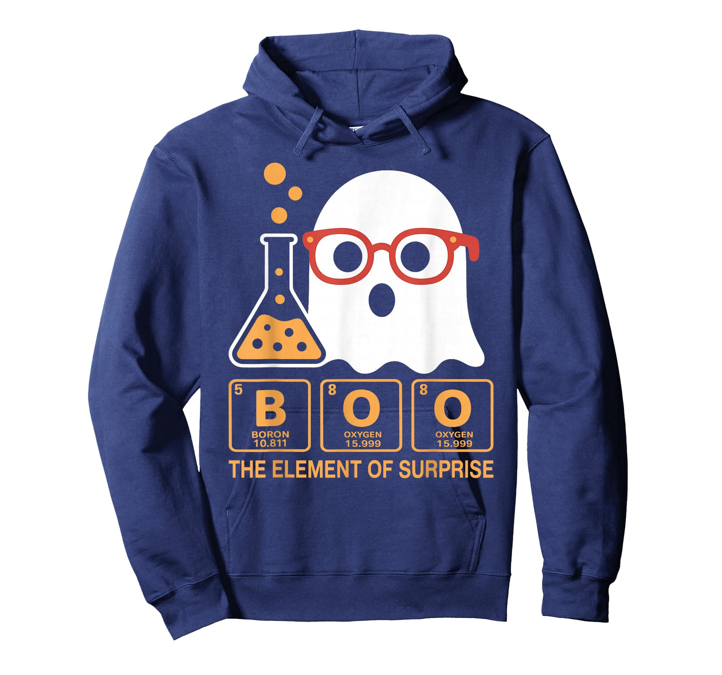 Chemistry Boo The Element of Surprise Cute Chemist Halloween T-Shirt