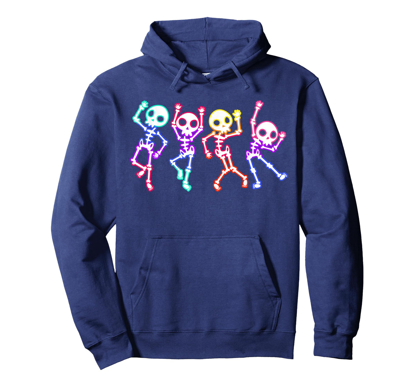 Glow in The Halloween Night Skeleton Funny Dancing Skeleton T-Shirt
