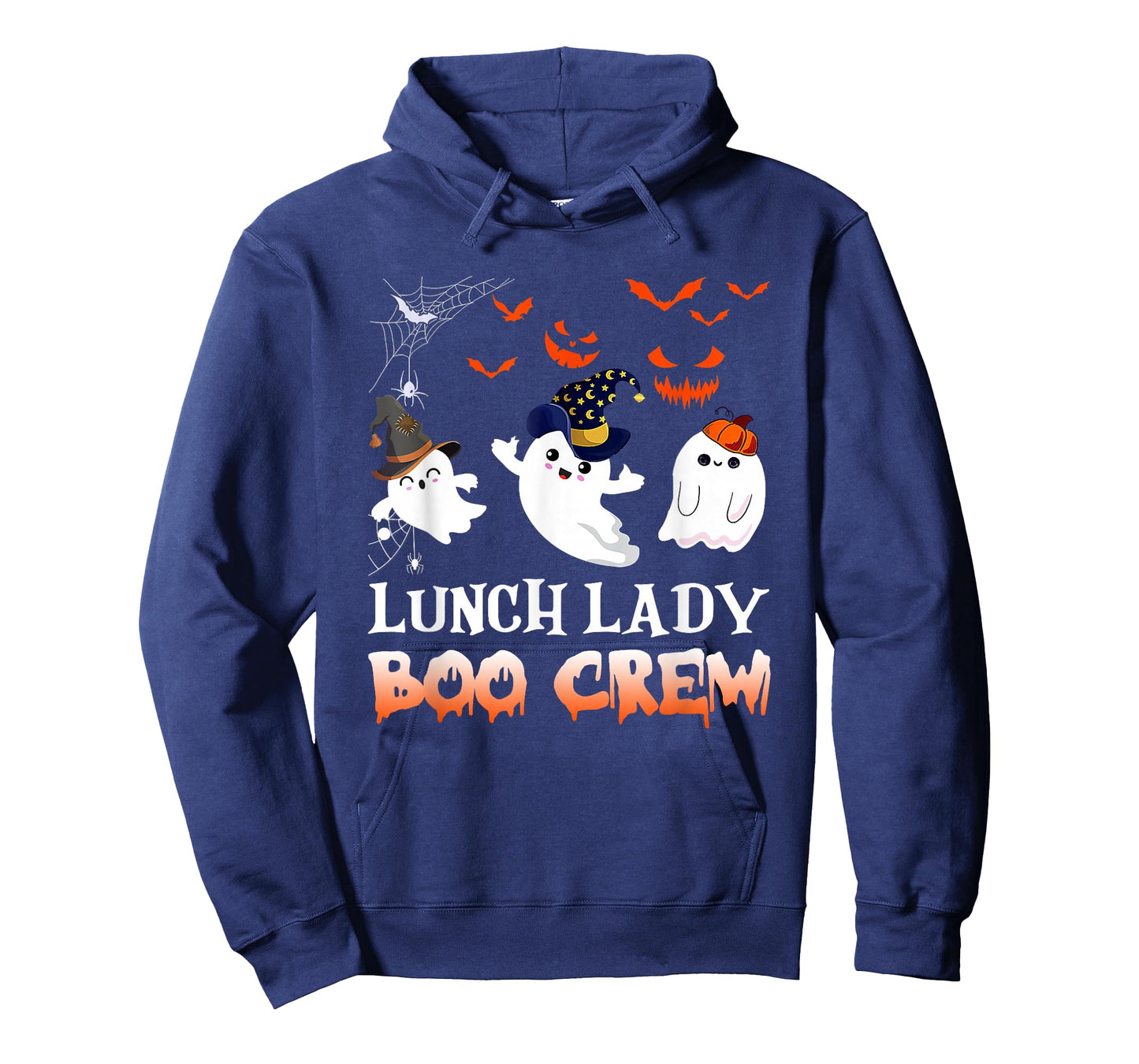 Lunch Lady Boo Crew Funny Halloween Ghost Costume Idea T-Shirt