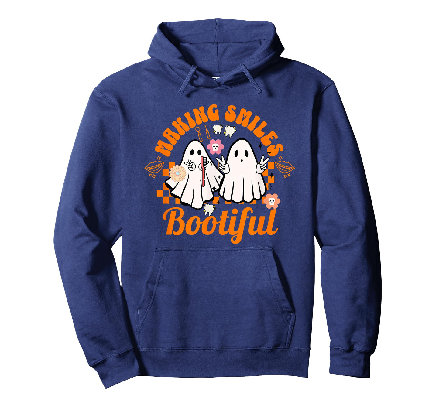 Making Smiles Bootiful Halloween Dental Hygienist Teeth T-Shirt