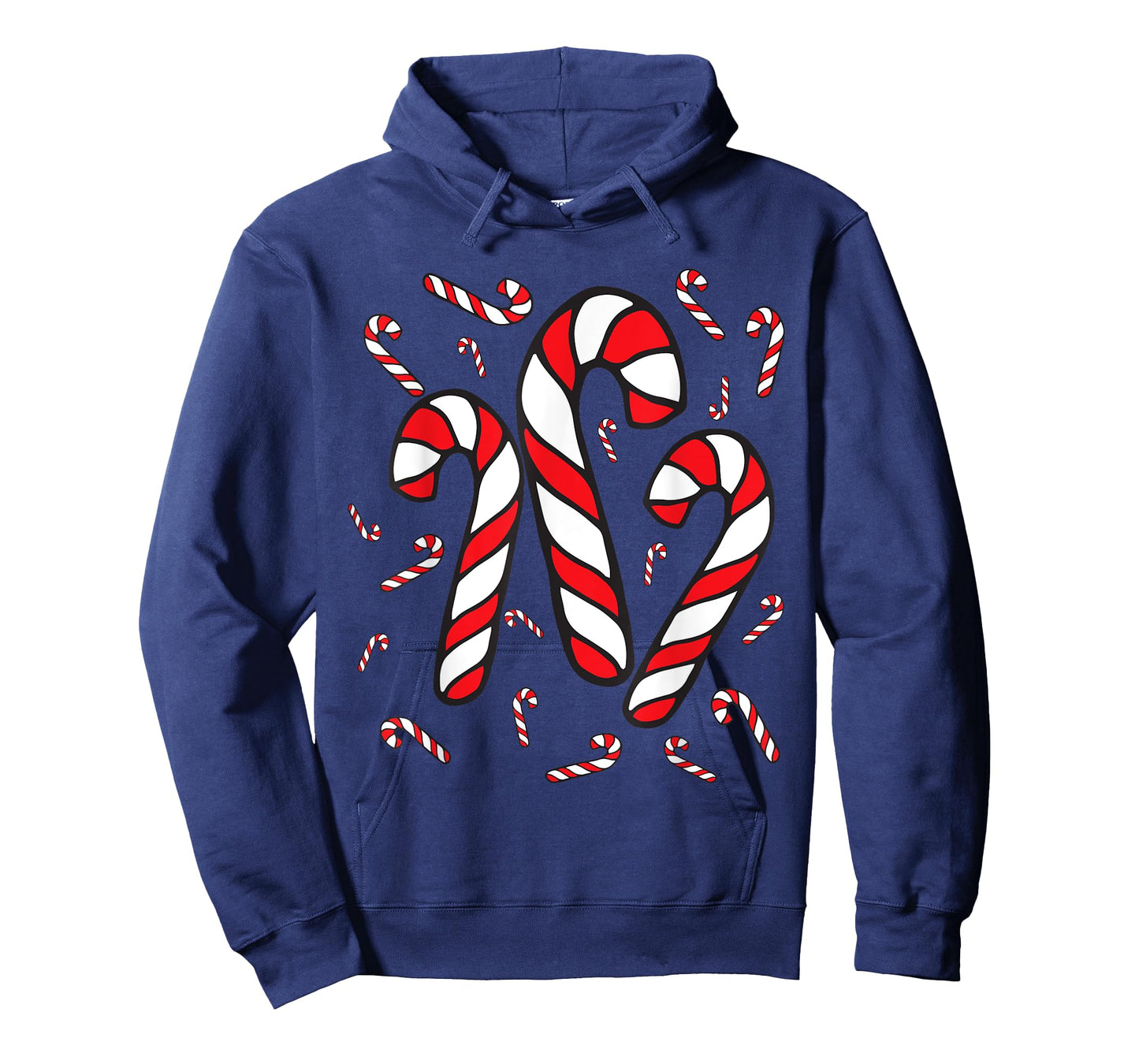 Candy Cane Crew Merry and Bright Red and White Candy Costume T-Shirt