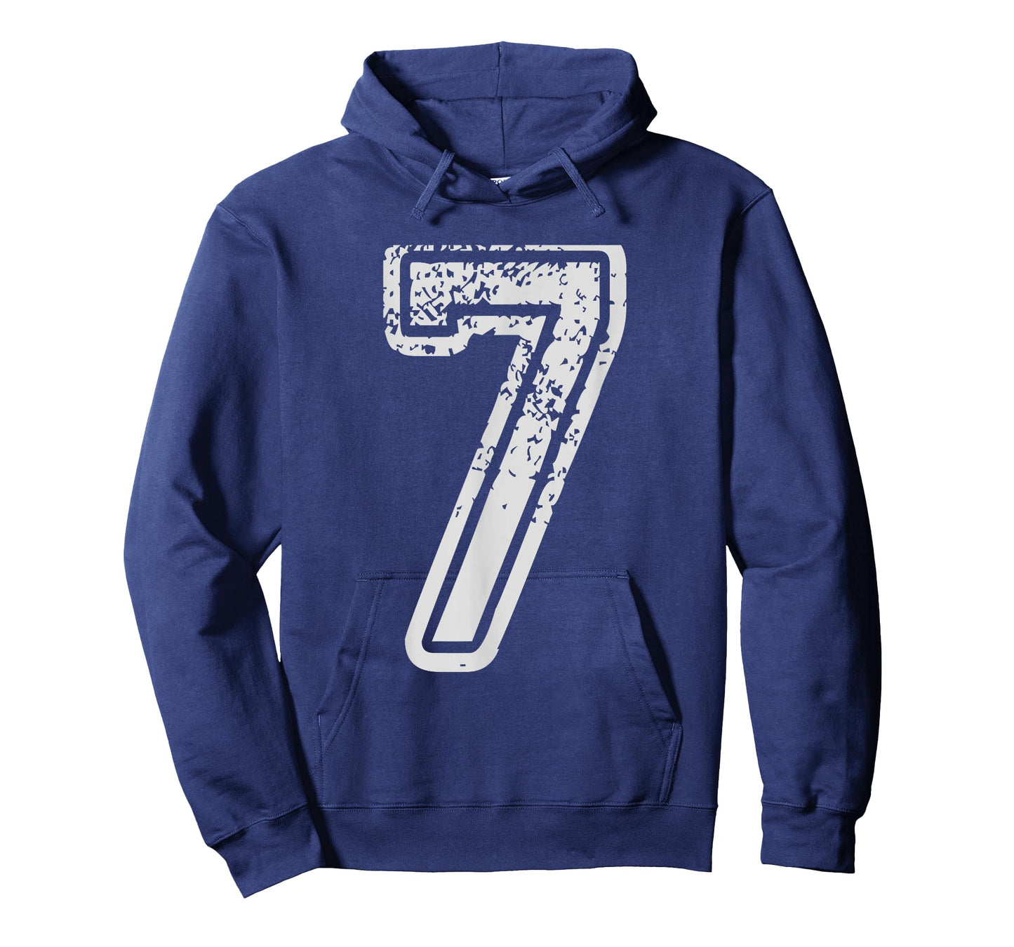 Team Jersey Uniforms Number 7 seven School Sports Birthdays T-Shirt