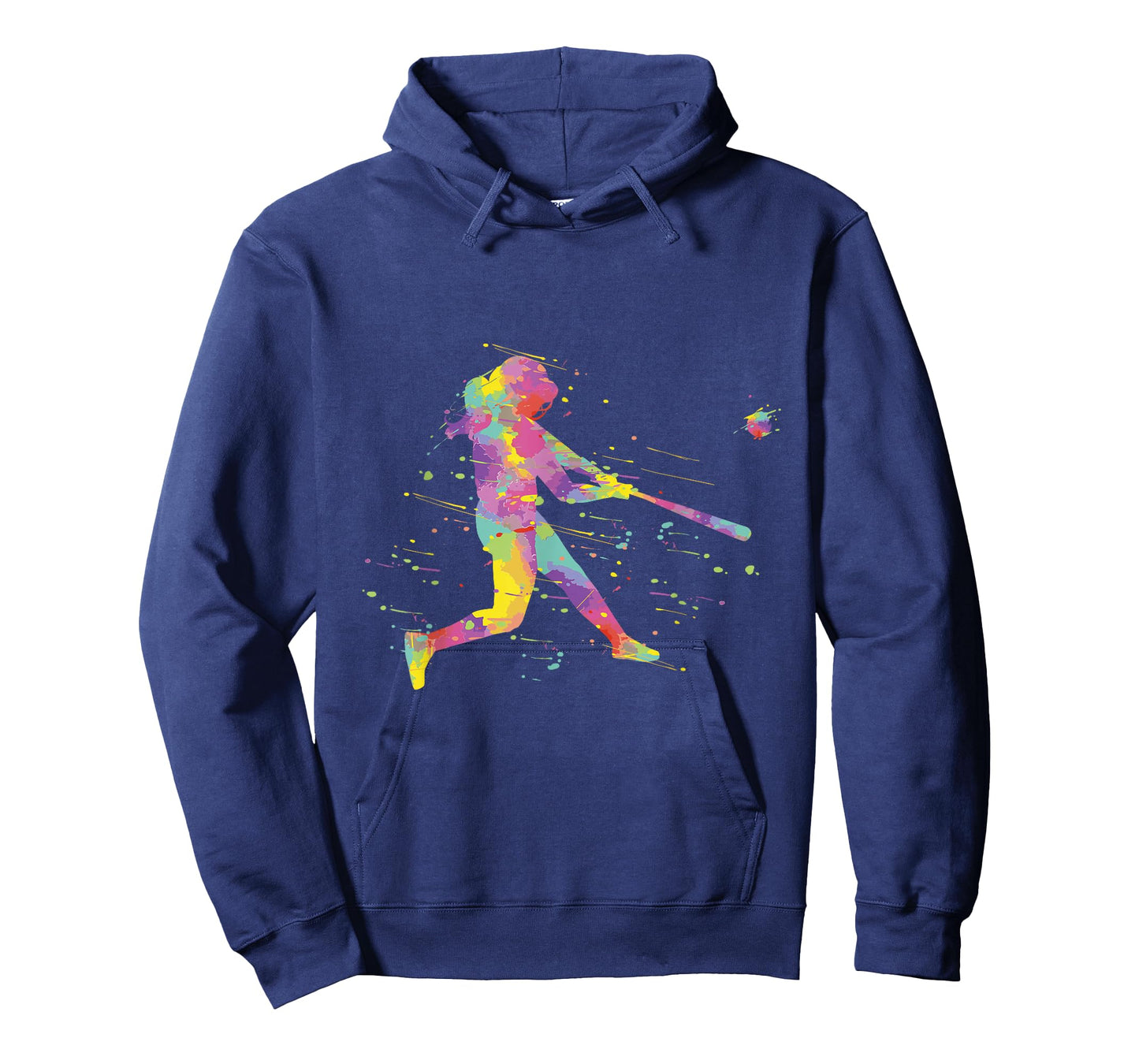 Classic Softball Girl T-Shirt - Black, Polyester & Cotton, Short Sleeve, Letter Print