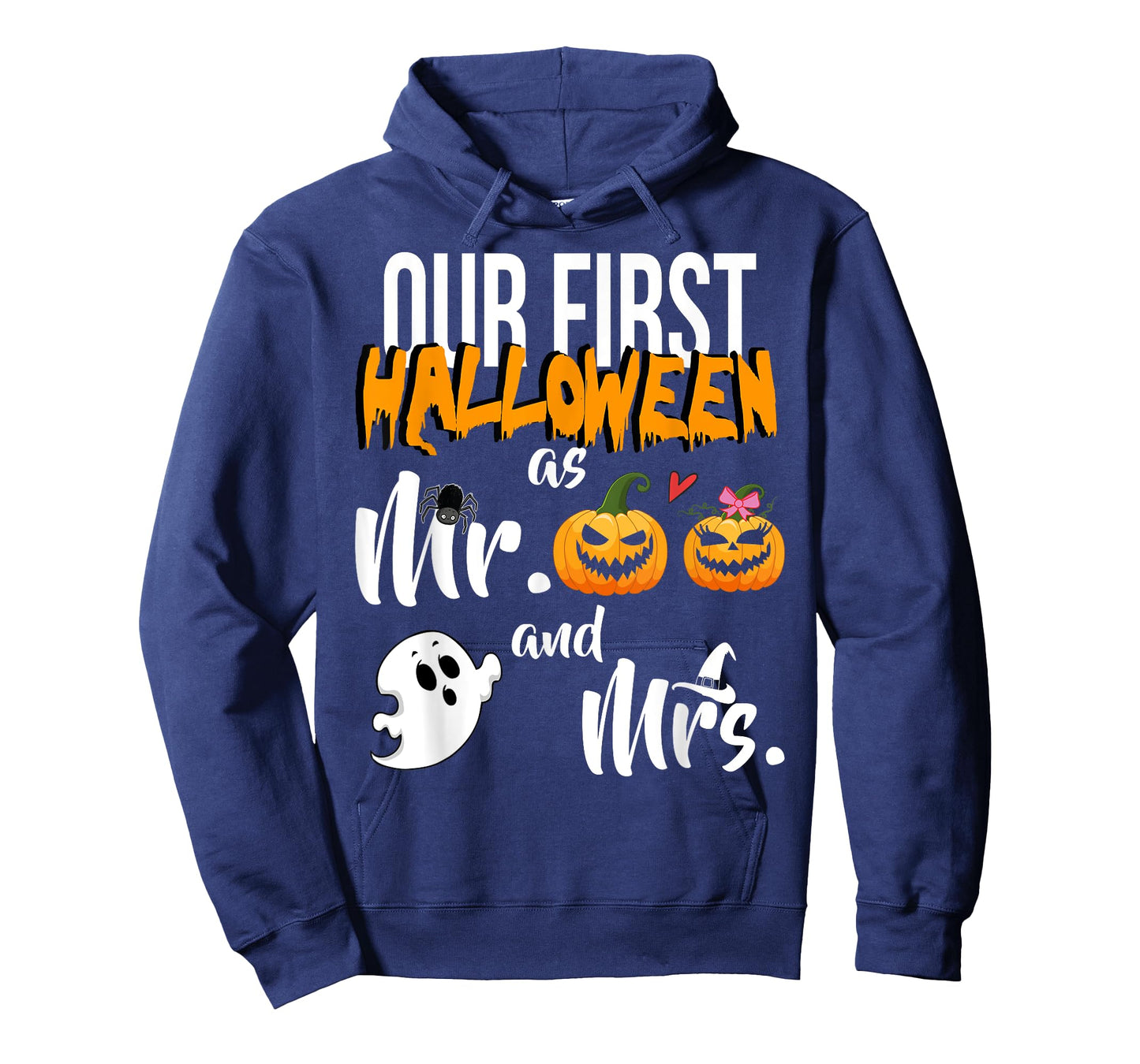 Our First Halloween As Mr. And Mrs. Married Couple T-Shirt T-Shirt