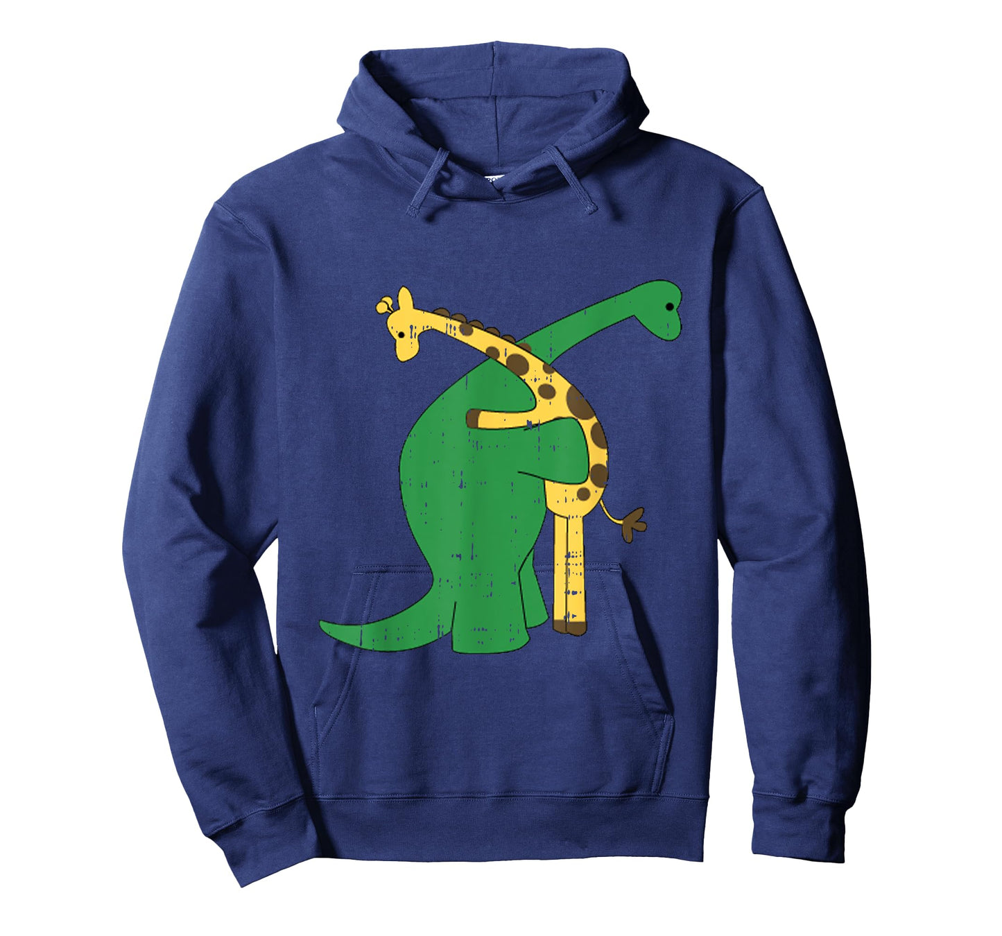 Giraffe Dinosaur Hug Love Dino Animals Safari Halloween Gift T-Shirt