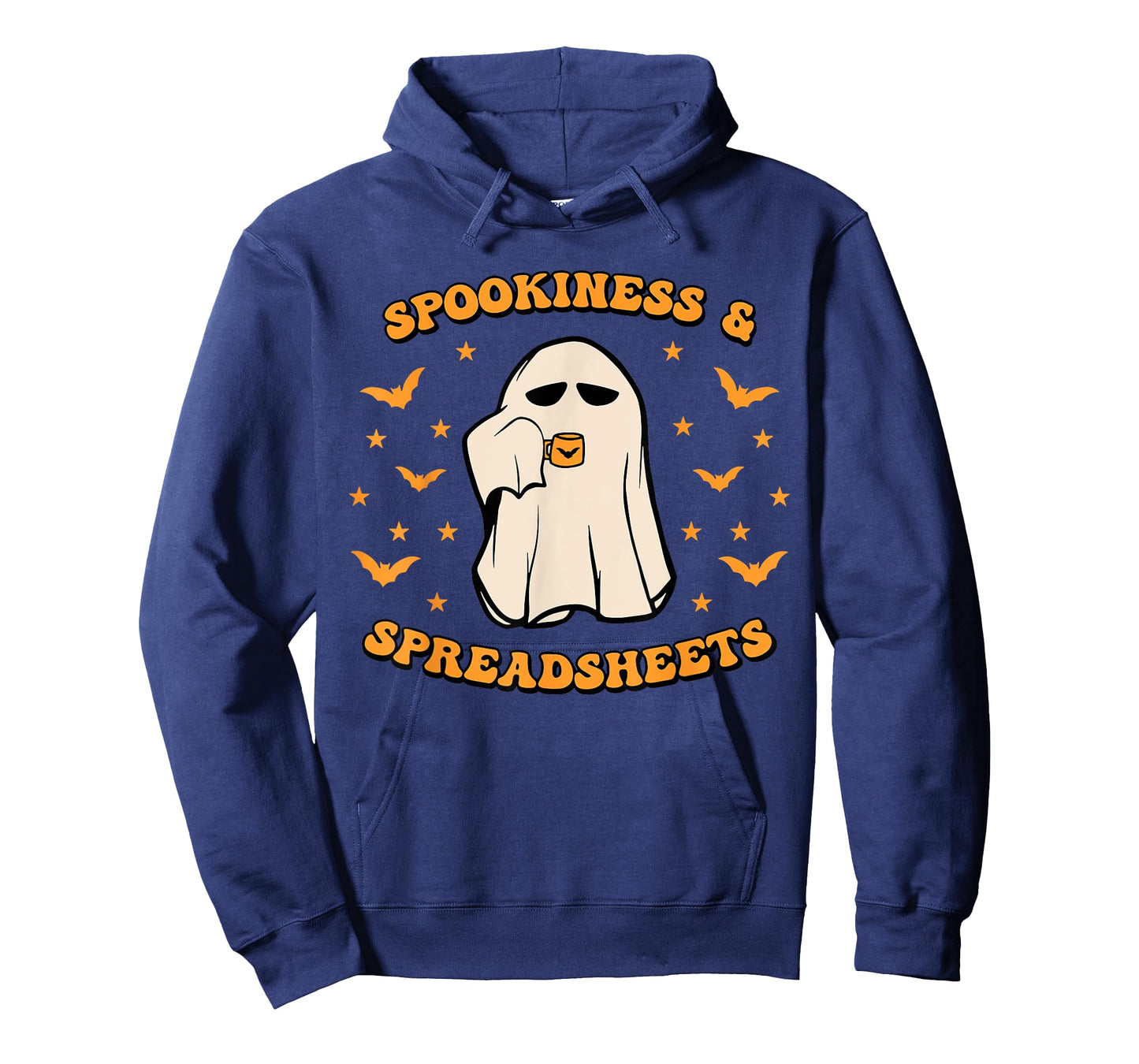 Spookiness and Spreadsheets Halloween Accountant Bookkeeper T-Shirt