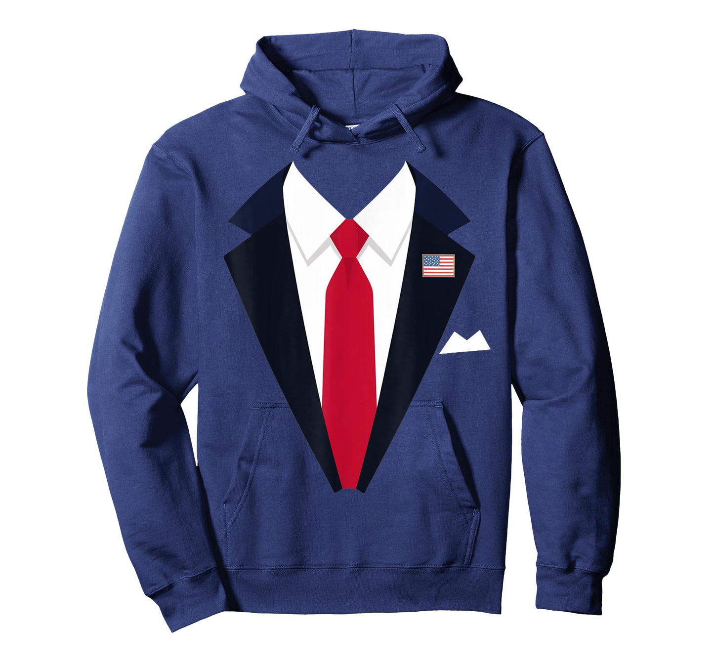 Funny USA President Suit Easy Halloween Costume T-Shirt